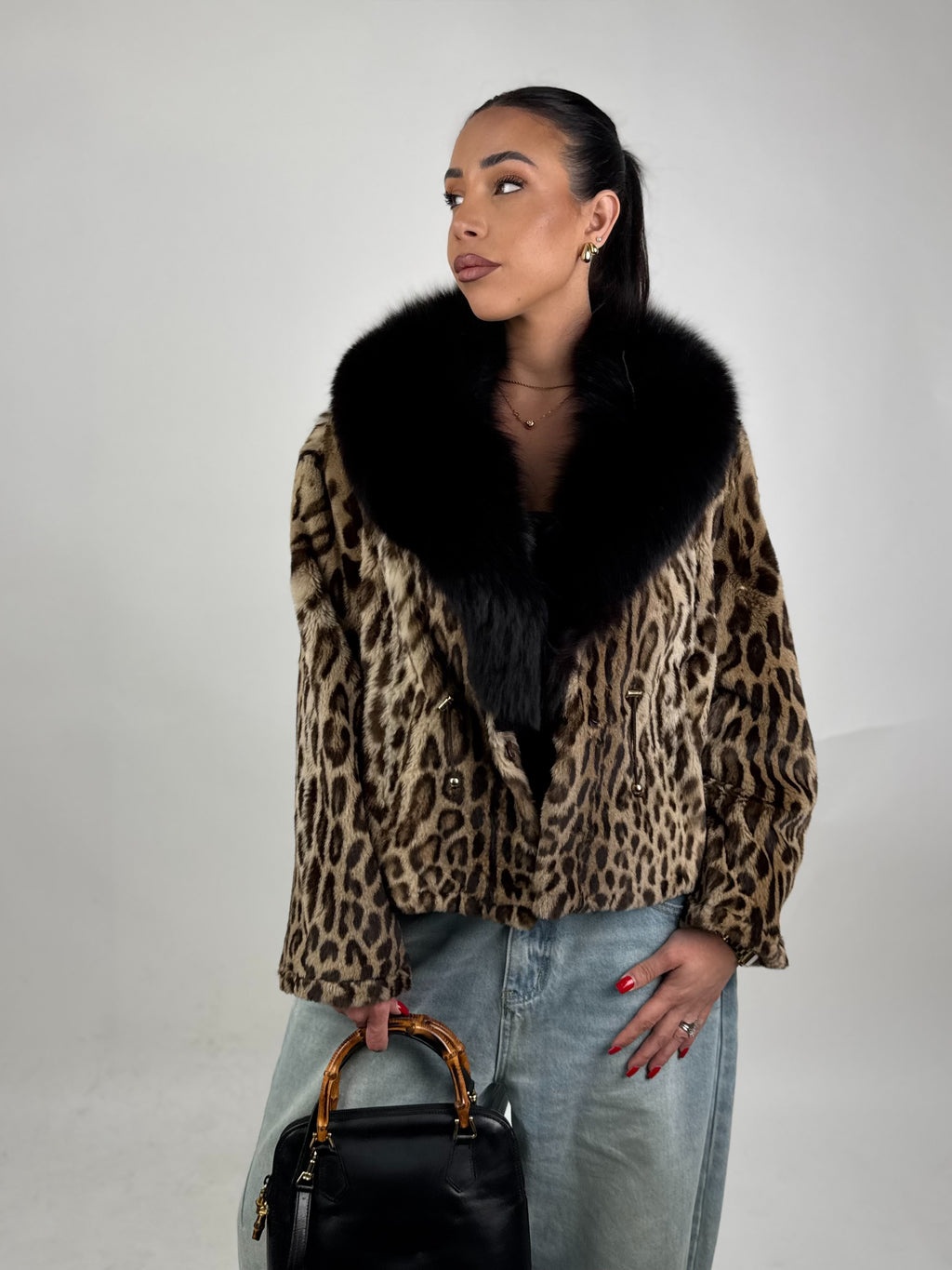 Bolerino in leopardo e volpe N75