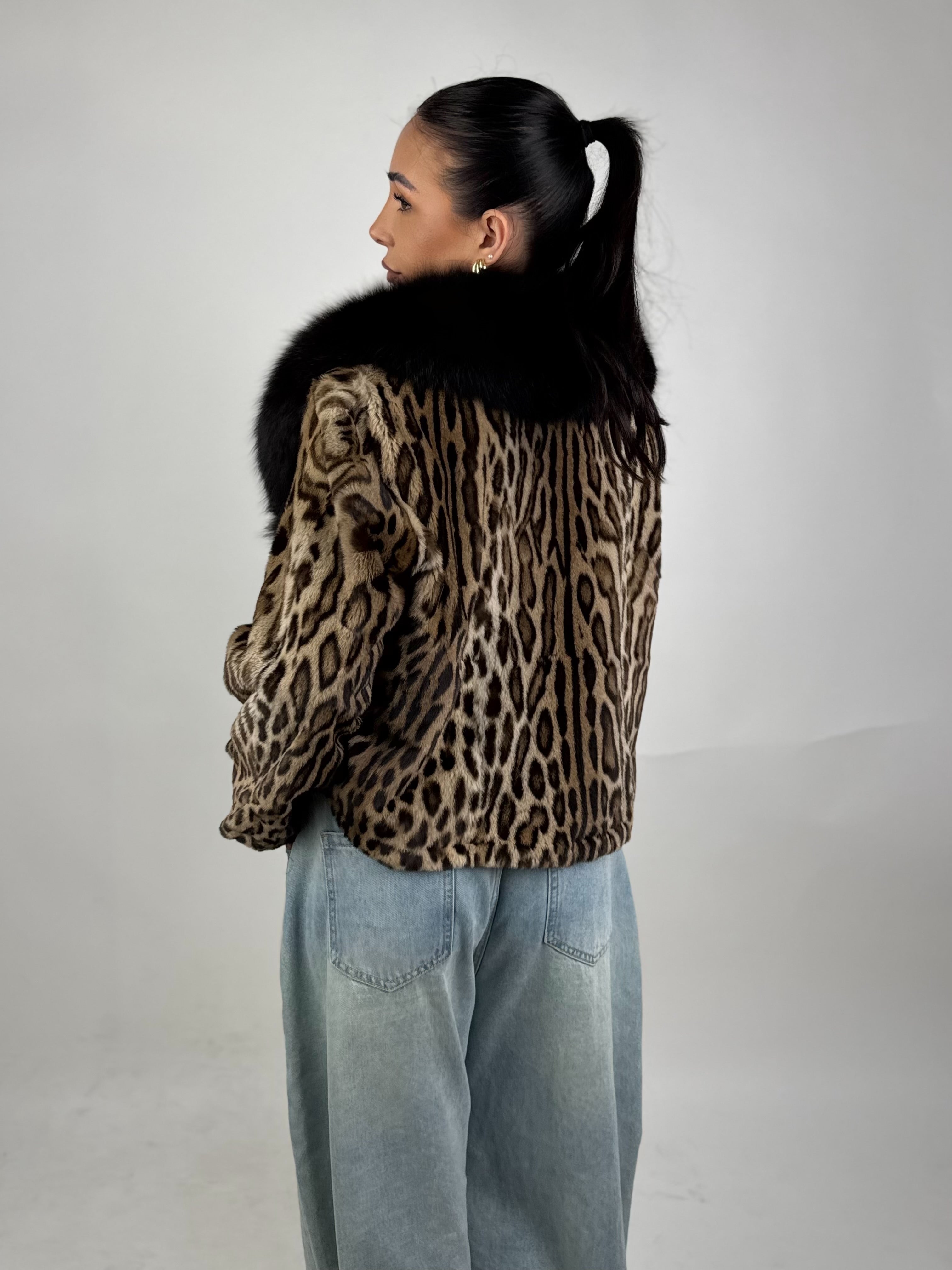 Bolerino in leopardo e volpe N75