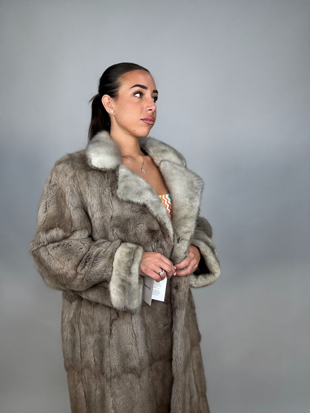Cappotto in lapin