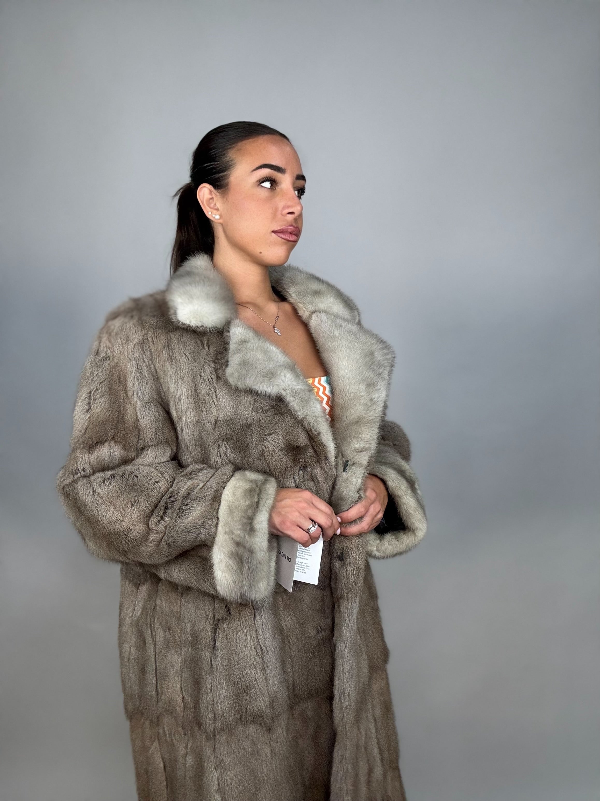 Cappotto in lapin