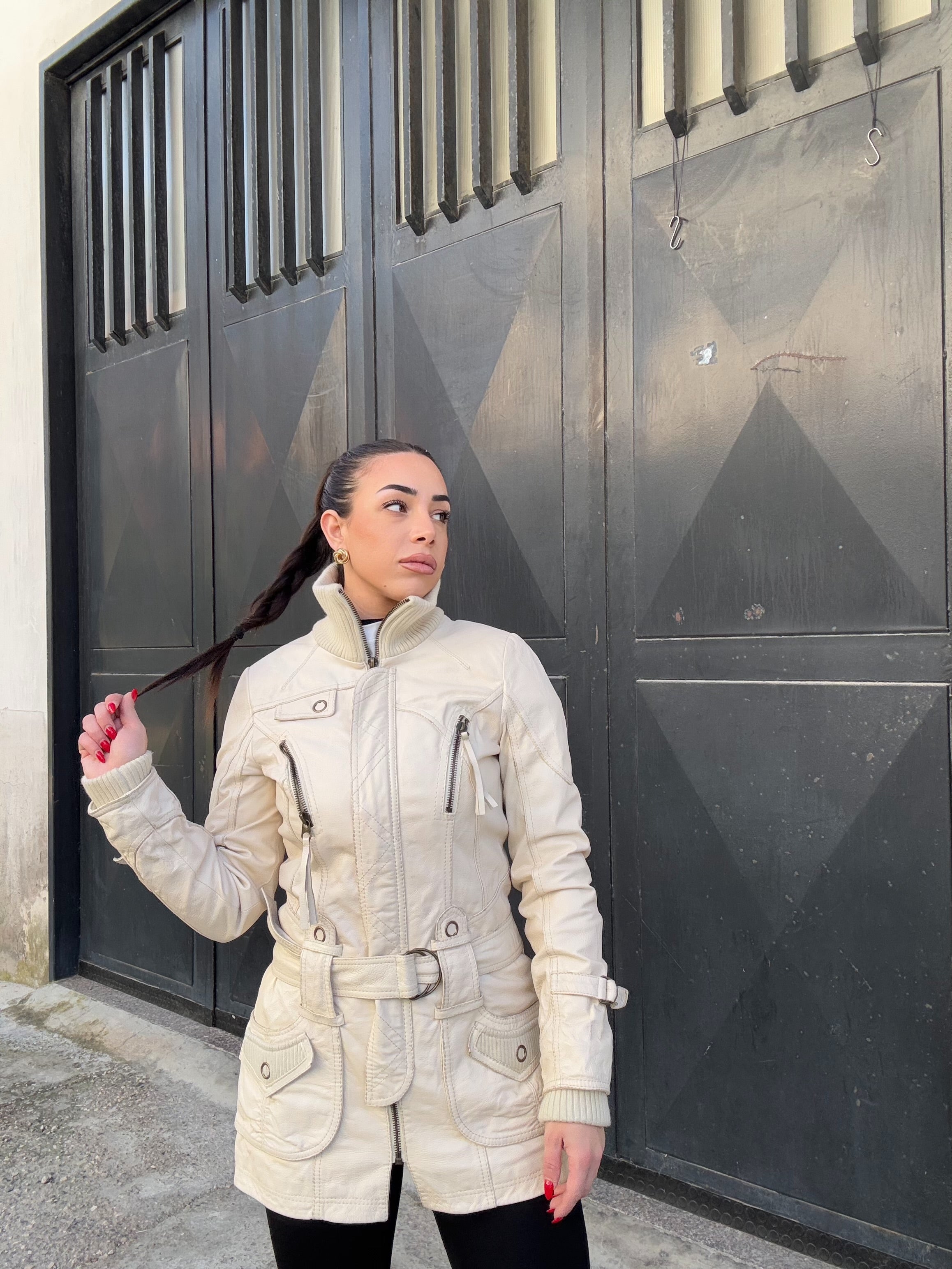 Giacca in pelle