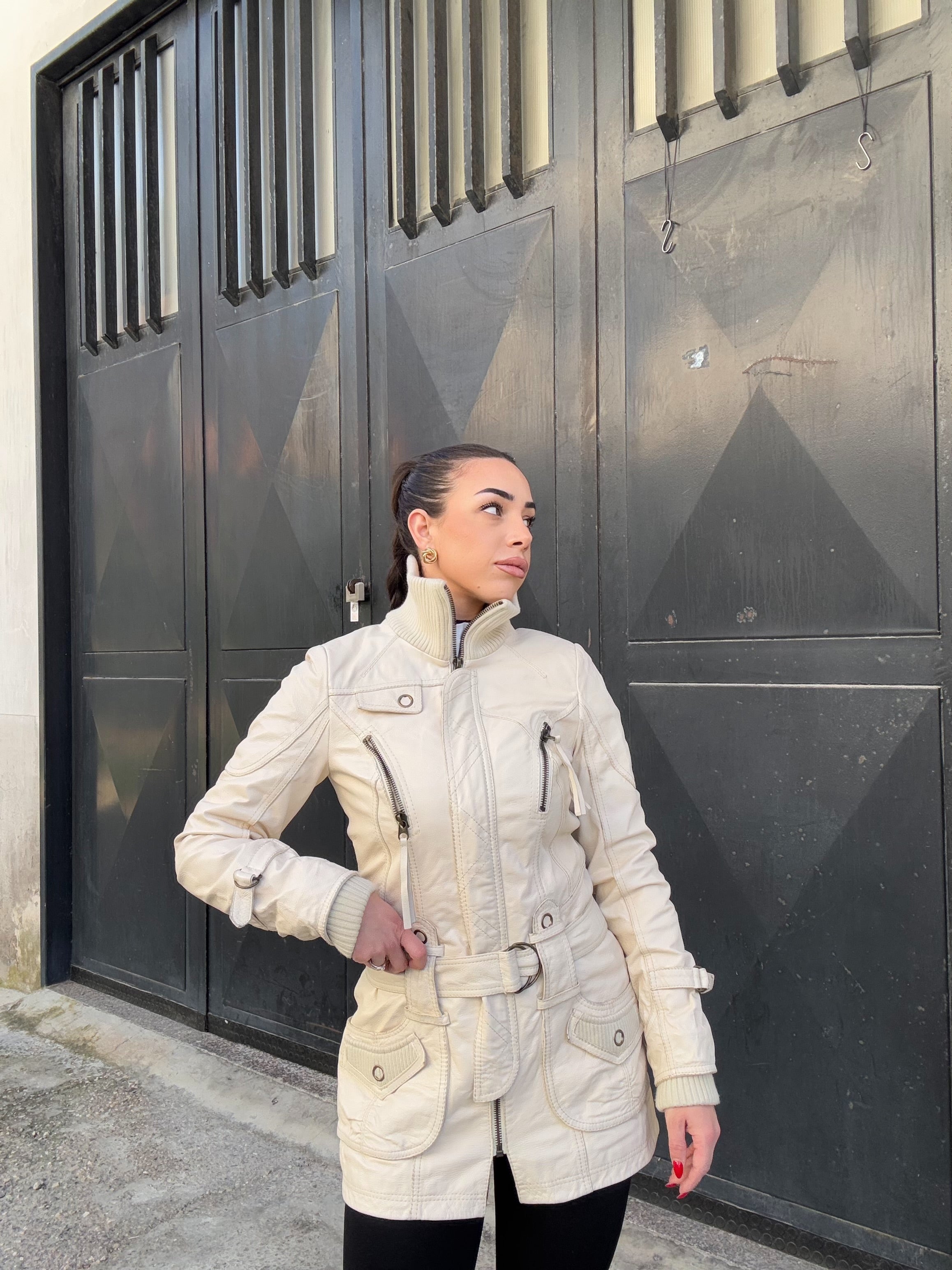 Giacca in pelle