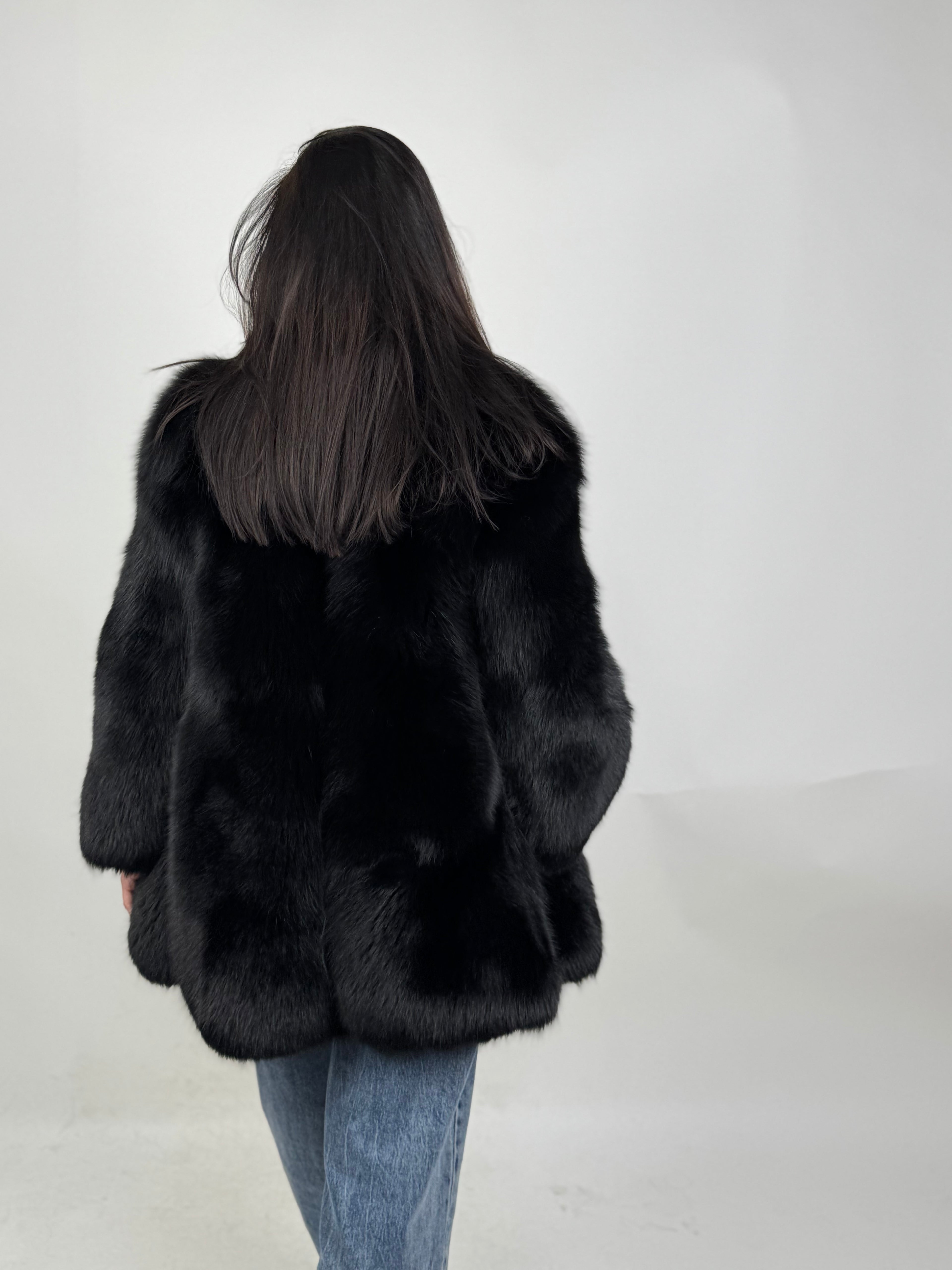 Mink Bomber Jacket