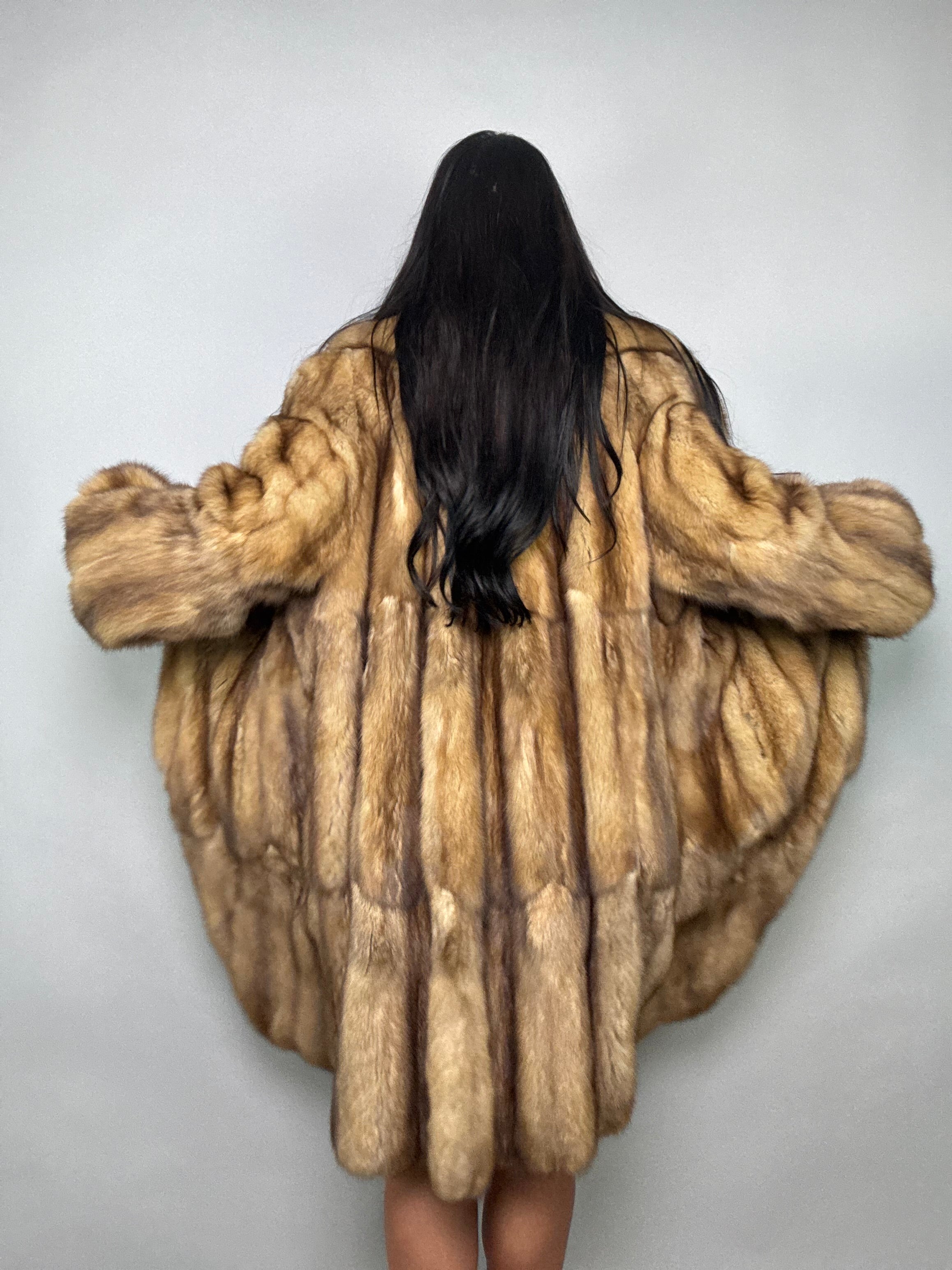 Cappotto in zibellino