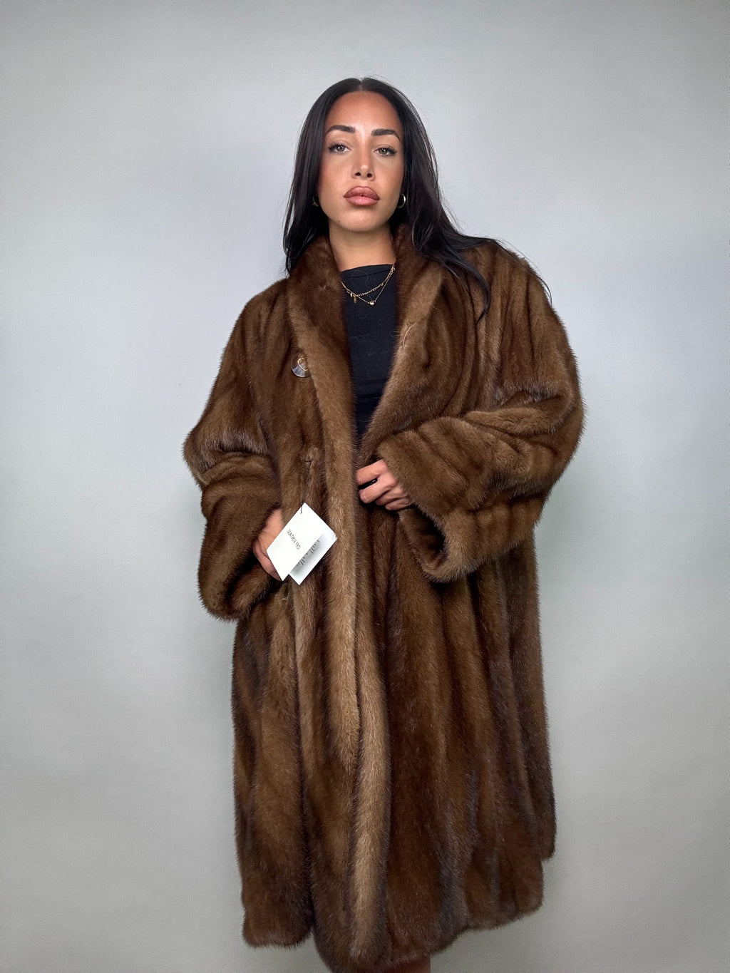 Mink coat