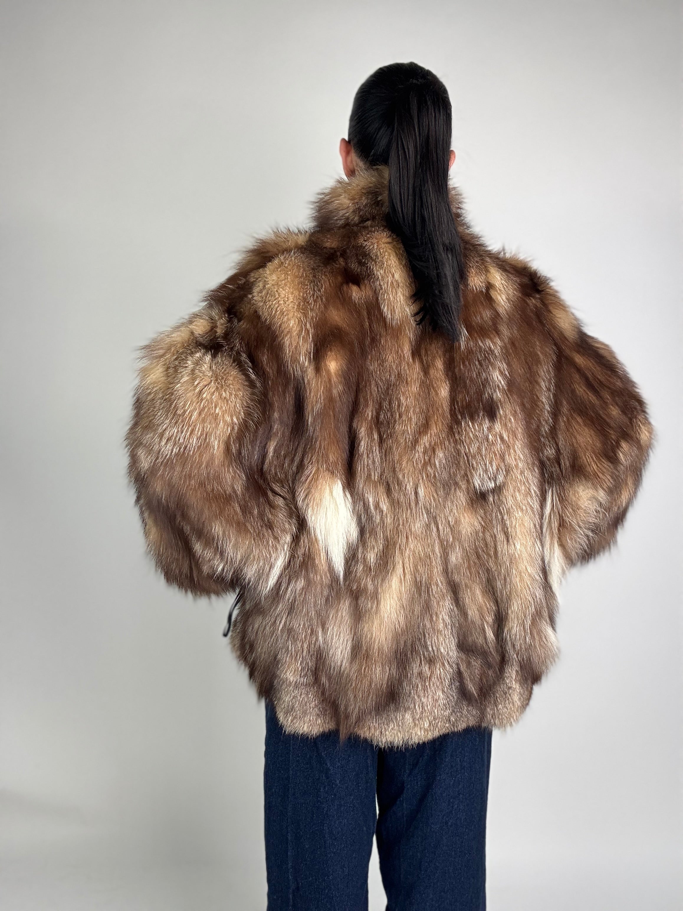 Mink Bomber Jacket