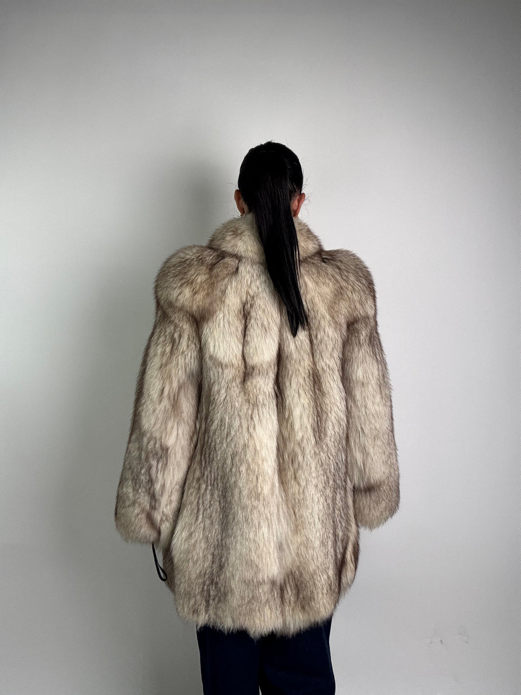 Giacca in volpe della groenlandia N588