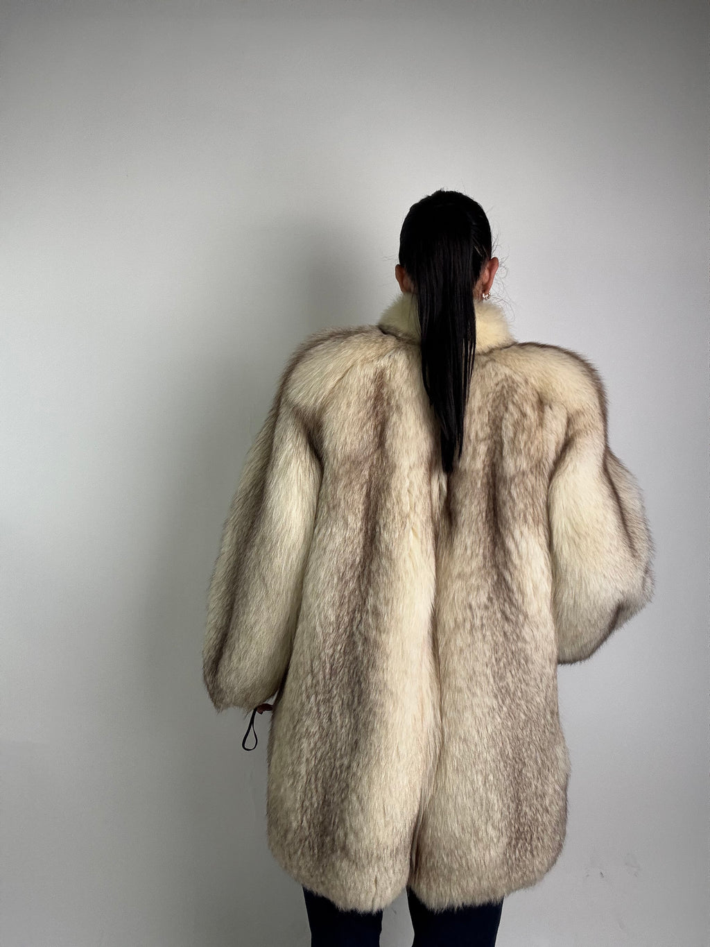 Giacca in volpe in groenlandia N450