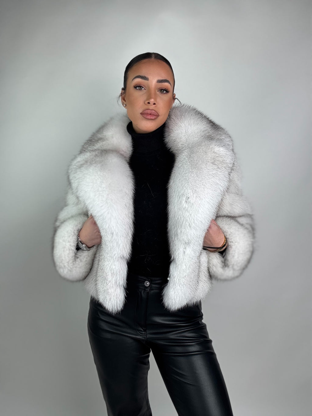 Mink Bomber Jacket