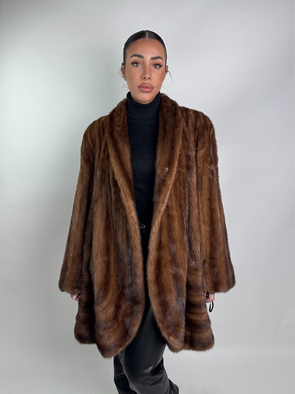 Cappotto in visone N464