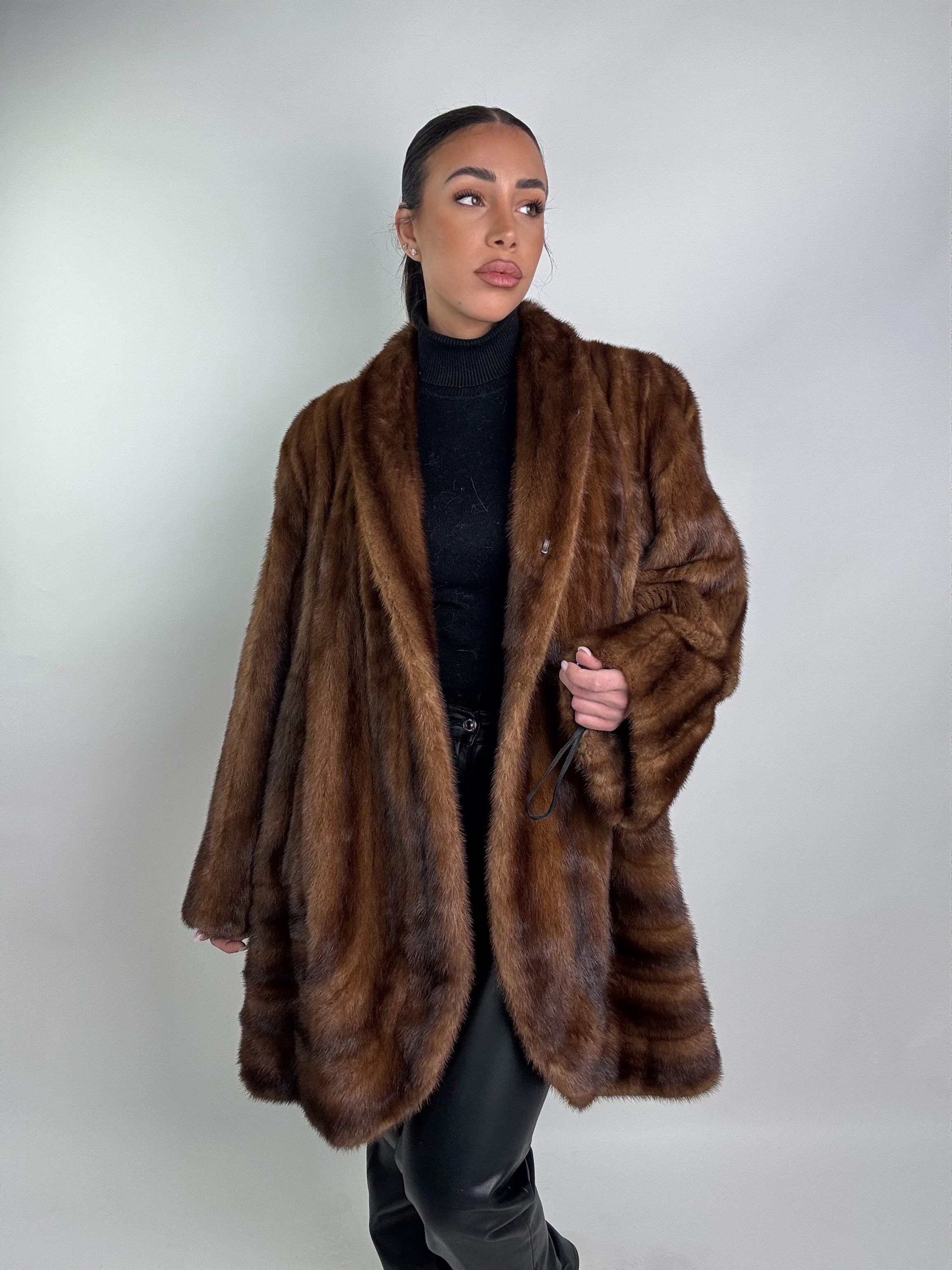 Cappotto in visone N464