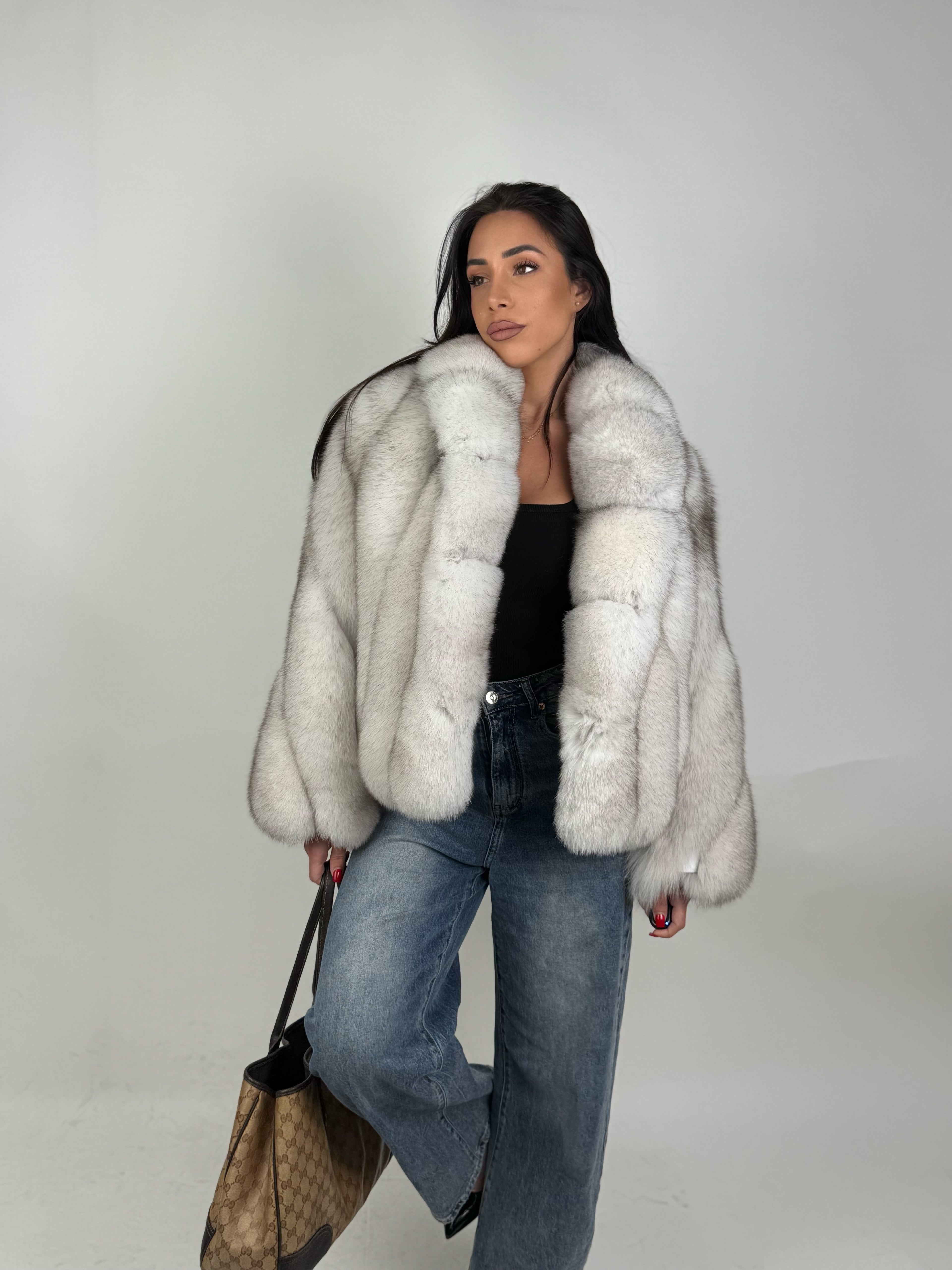 Mink Bomber Jacket