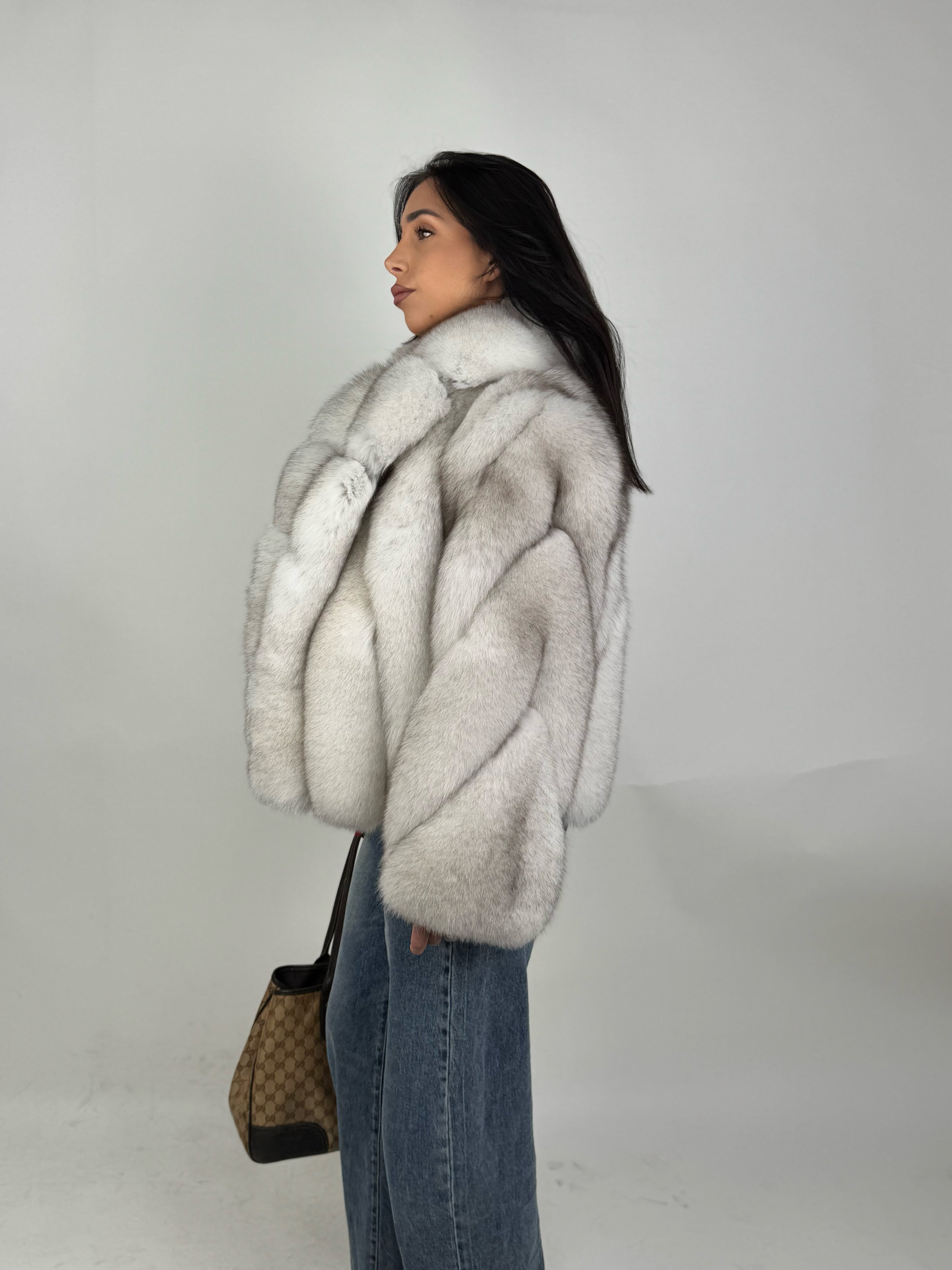 Mink Bomber Jacket