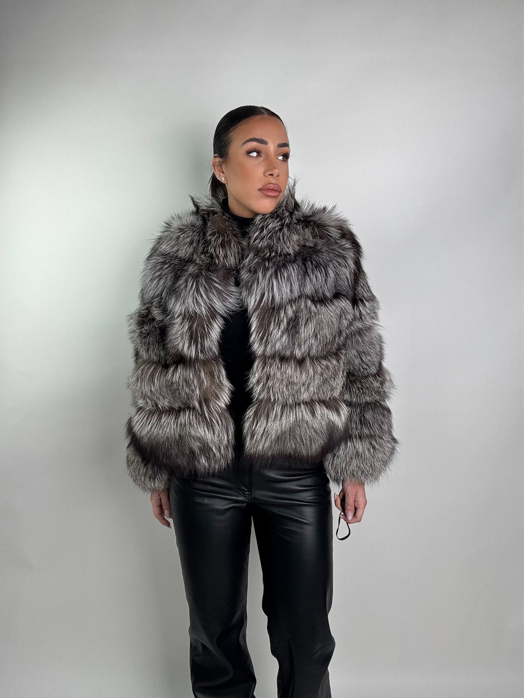 Mink Bomber Jacket