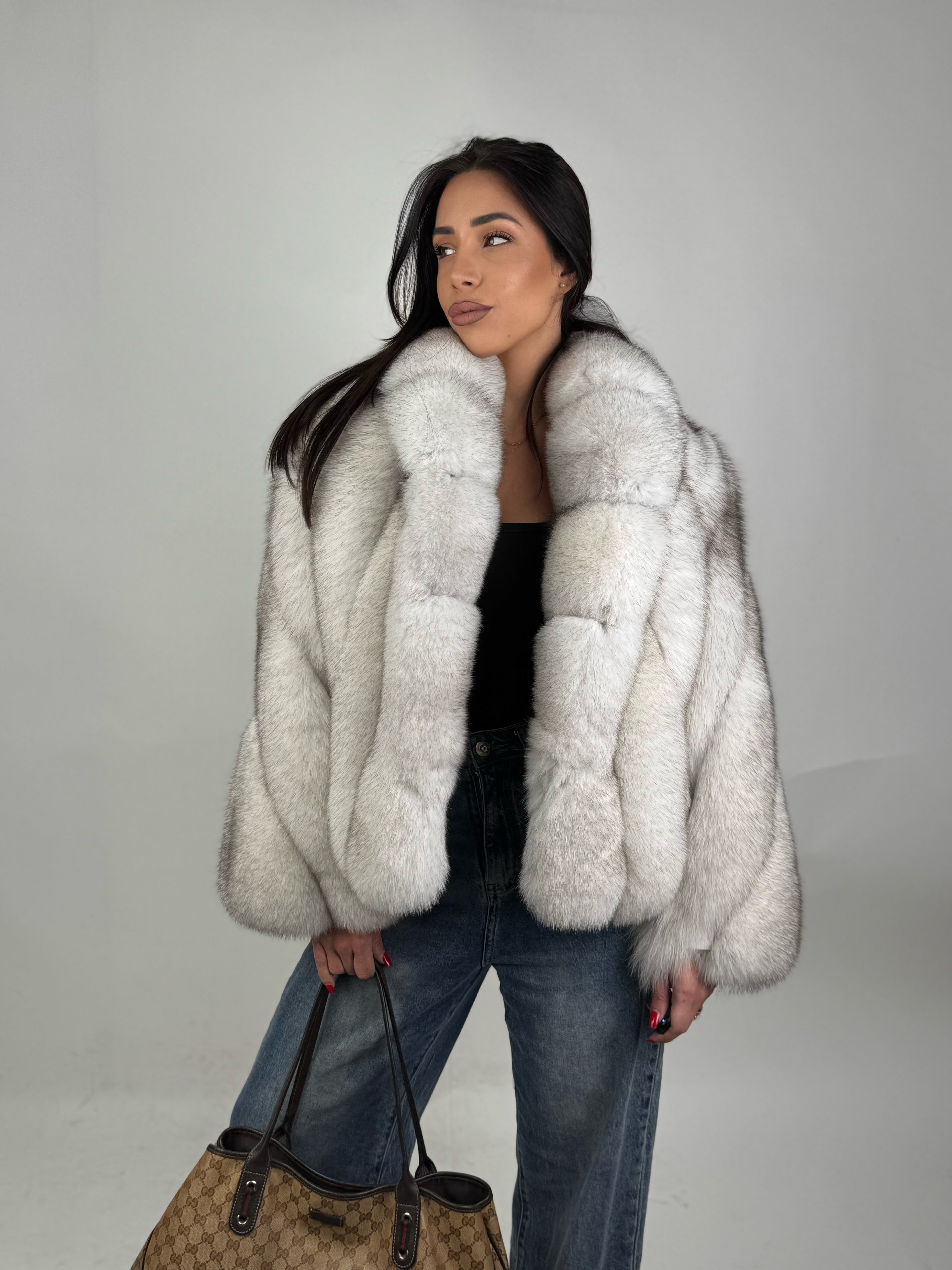 Mink Bomber Jacket