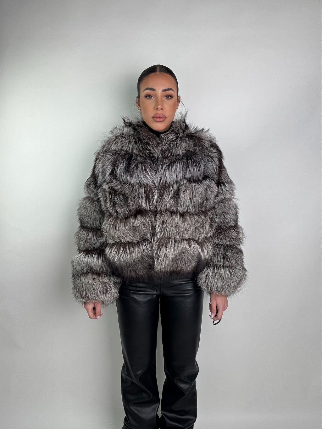 Mink Bomber Jacket
