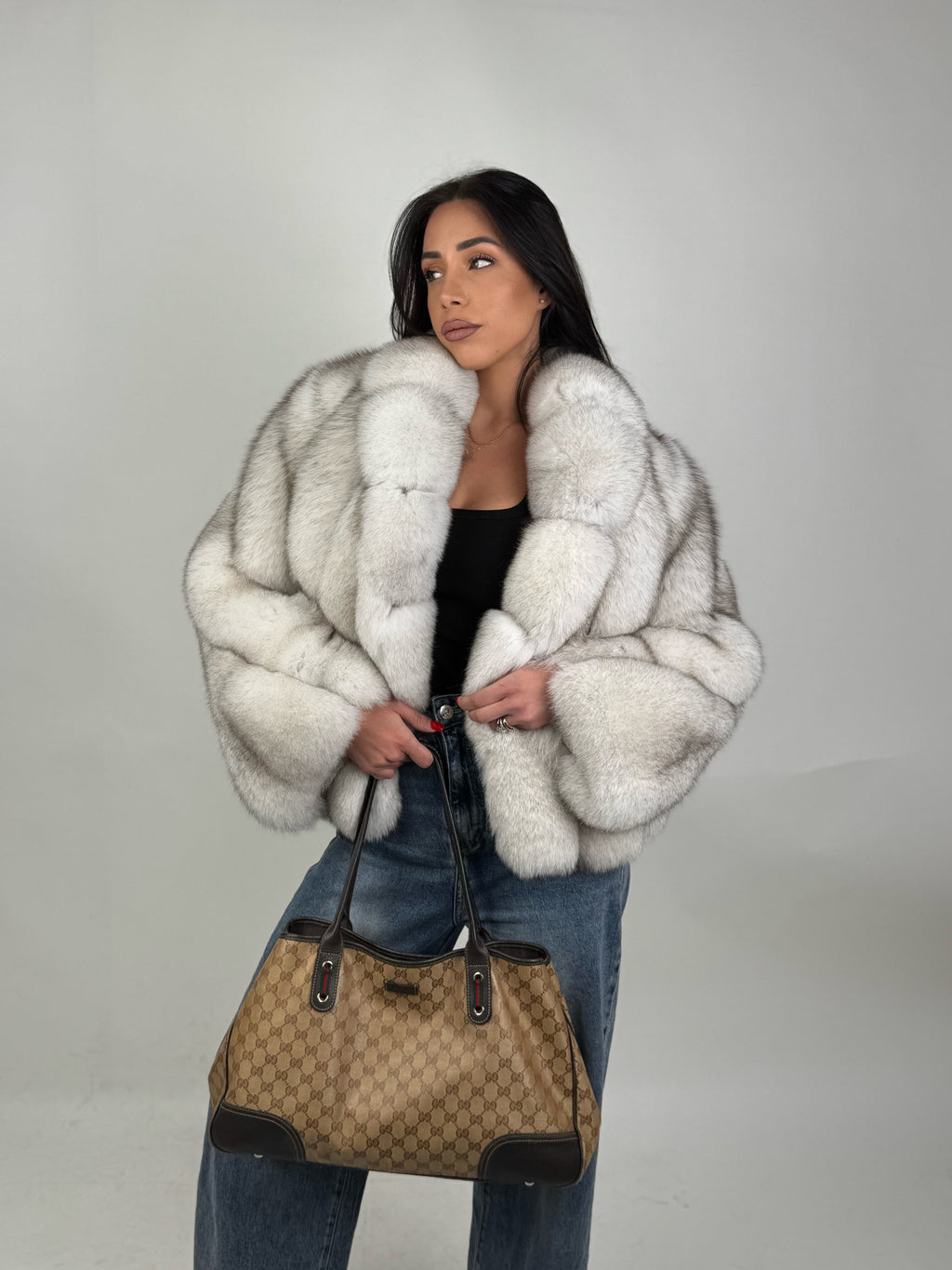 Mink Bomber Jacket