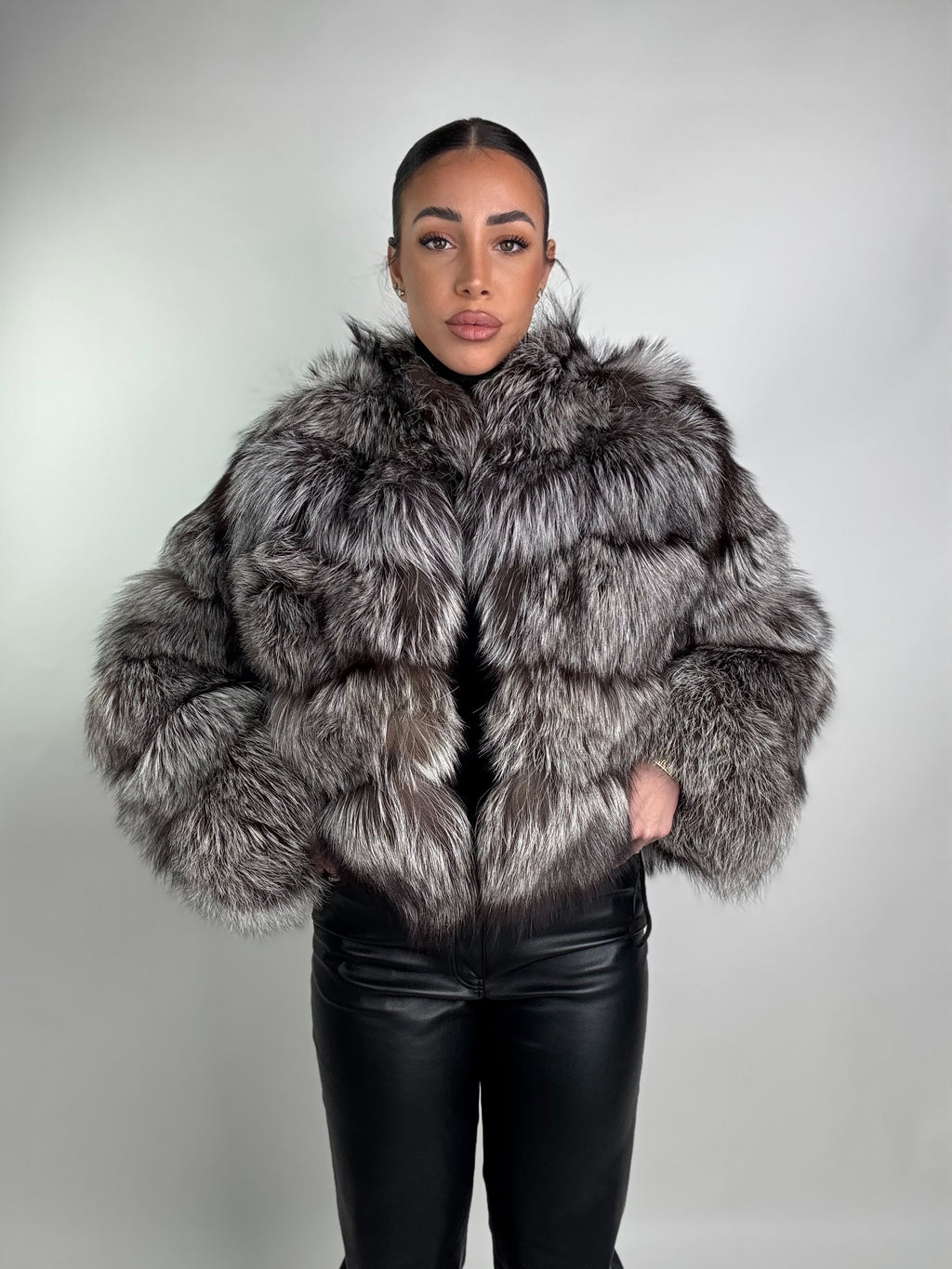 Mink Bomber Jacket