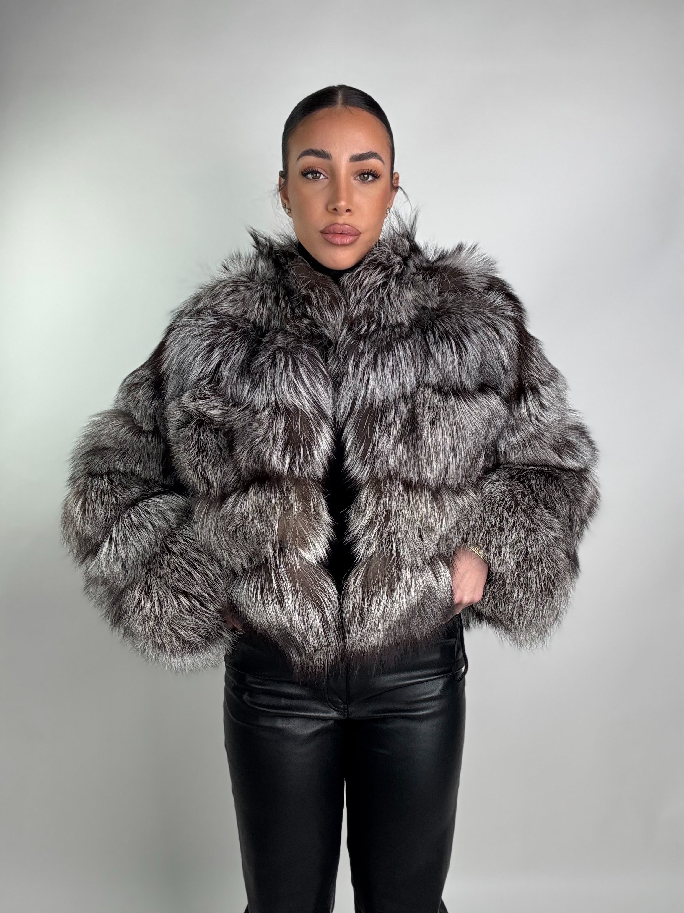 Mink Bomber Jacket