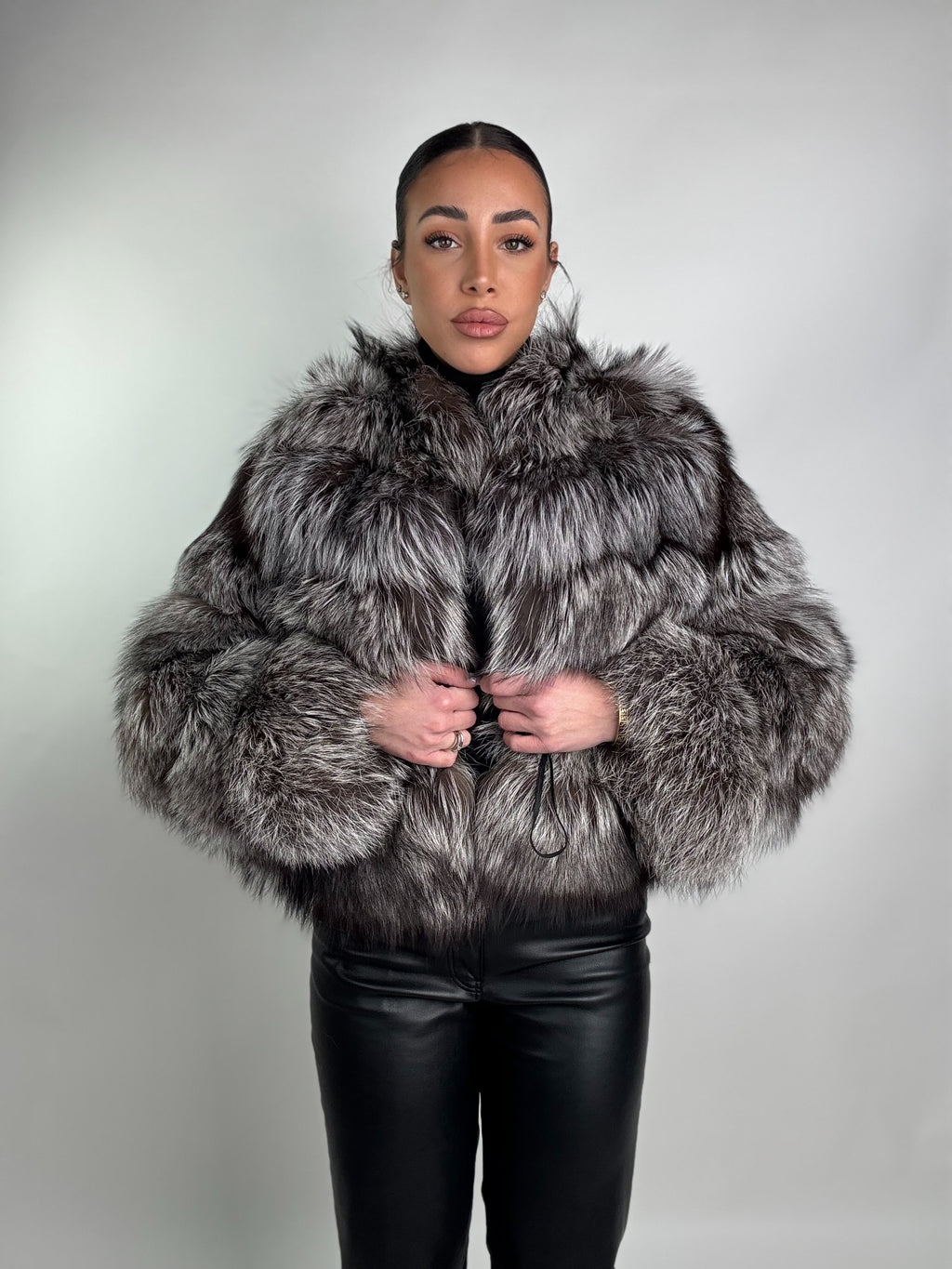 Mink Bomber Jacket