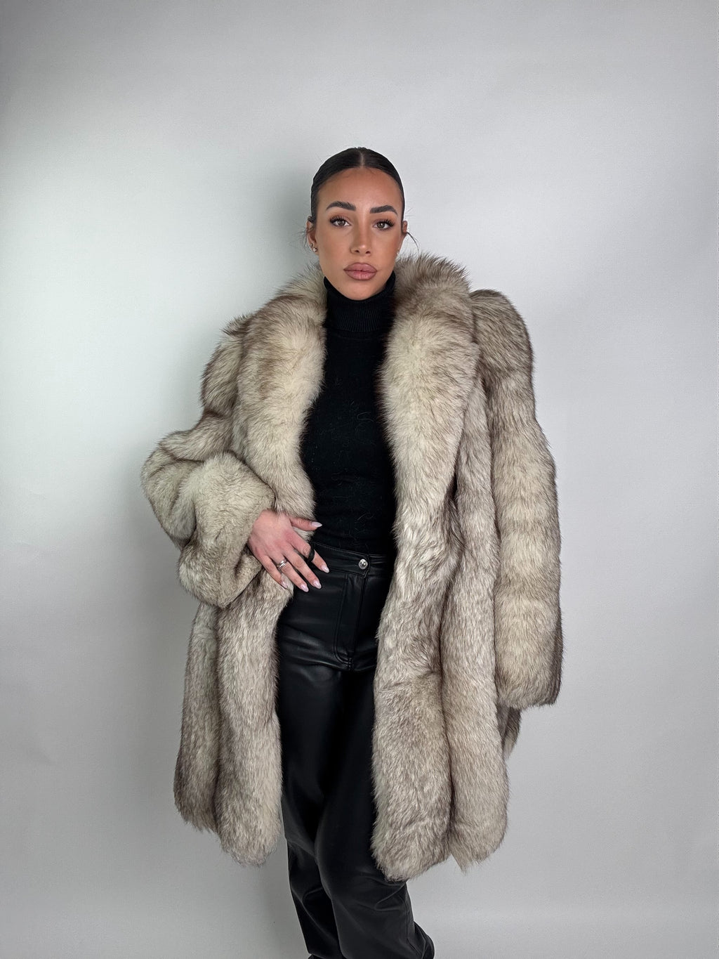 Mink Bomber Jacket