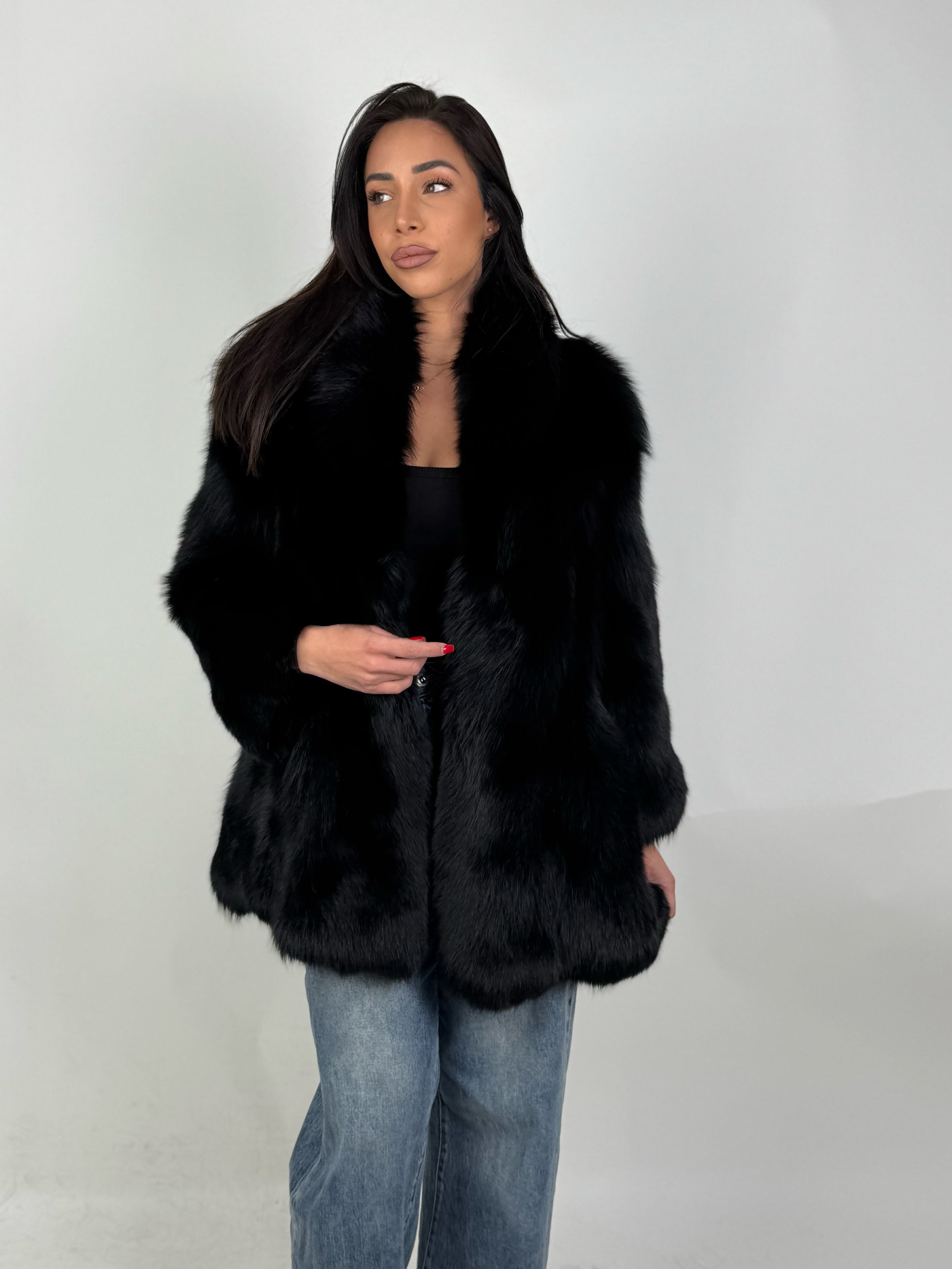 Mink Bomber Jacket