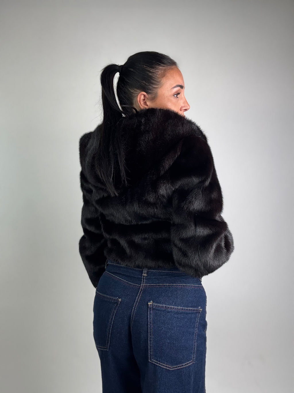 Bomber in visone N51