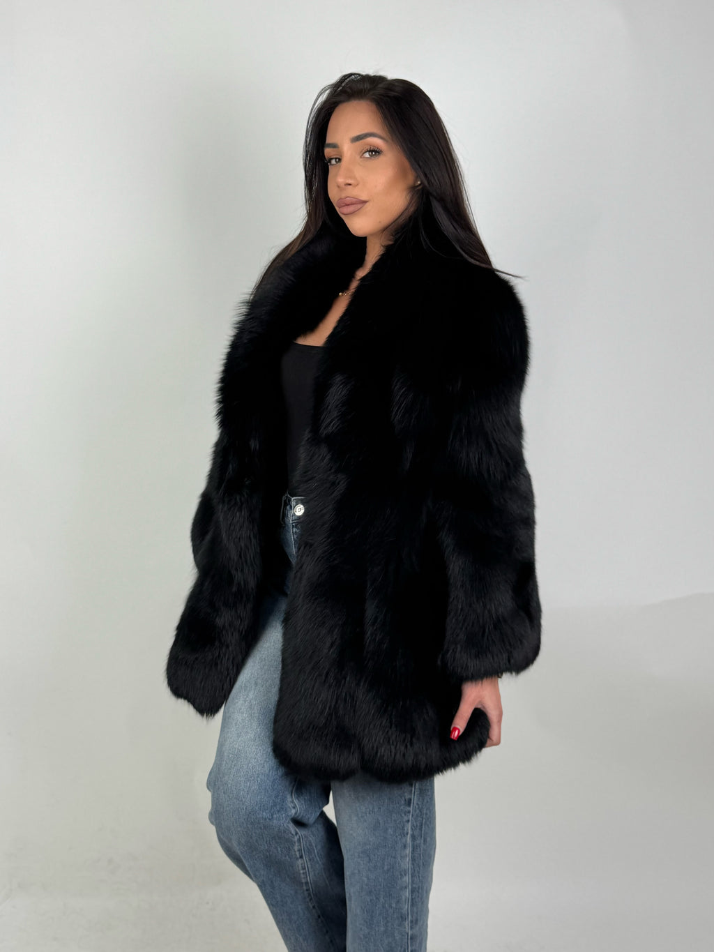 Mink Bomber Jacket