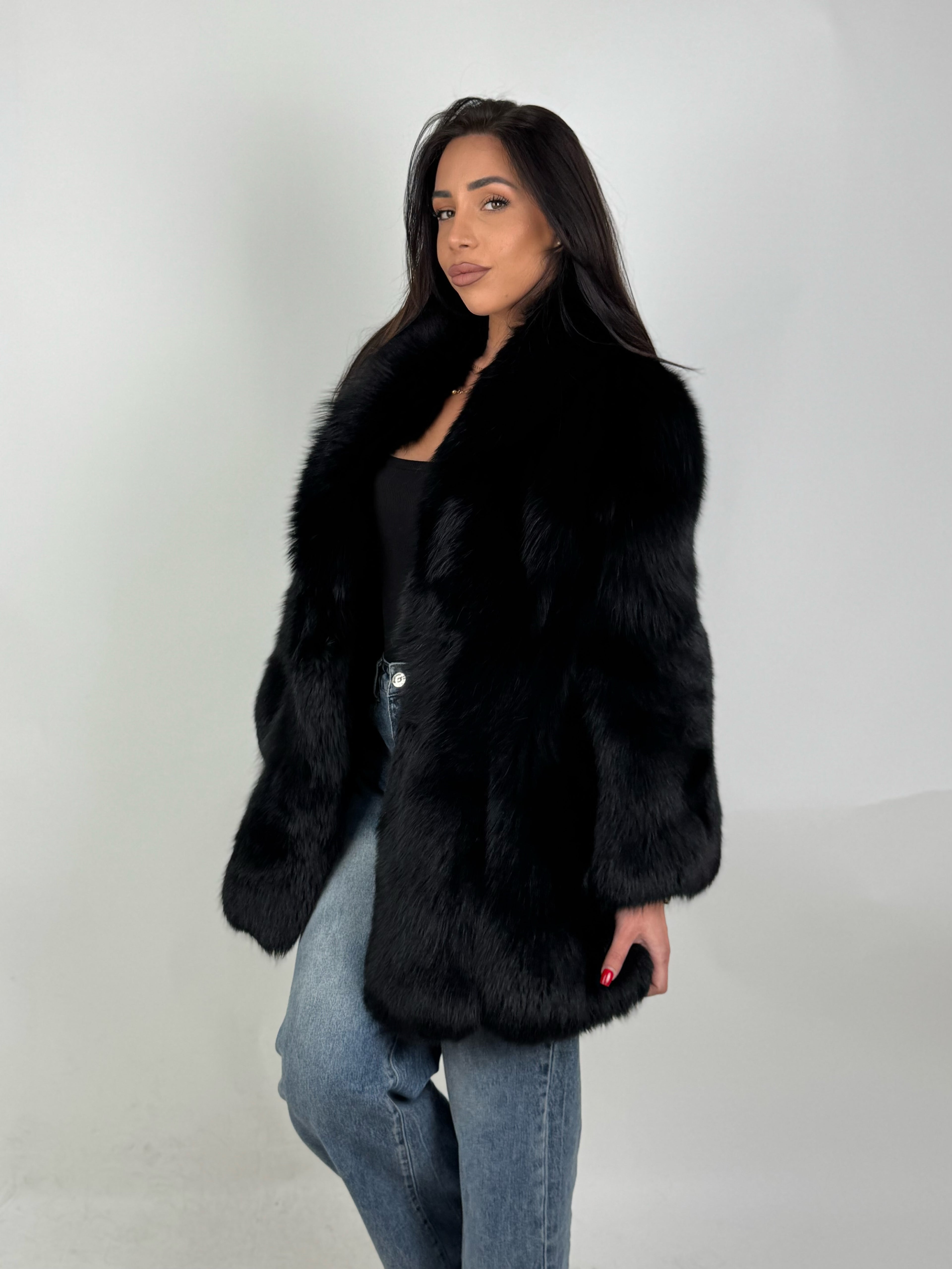 Mink Bomber Jacket