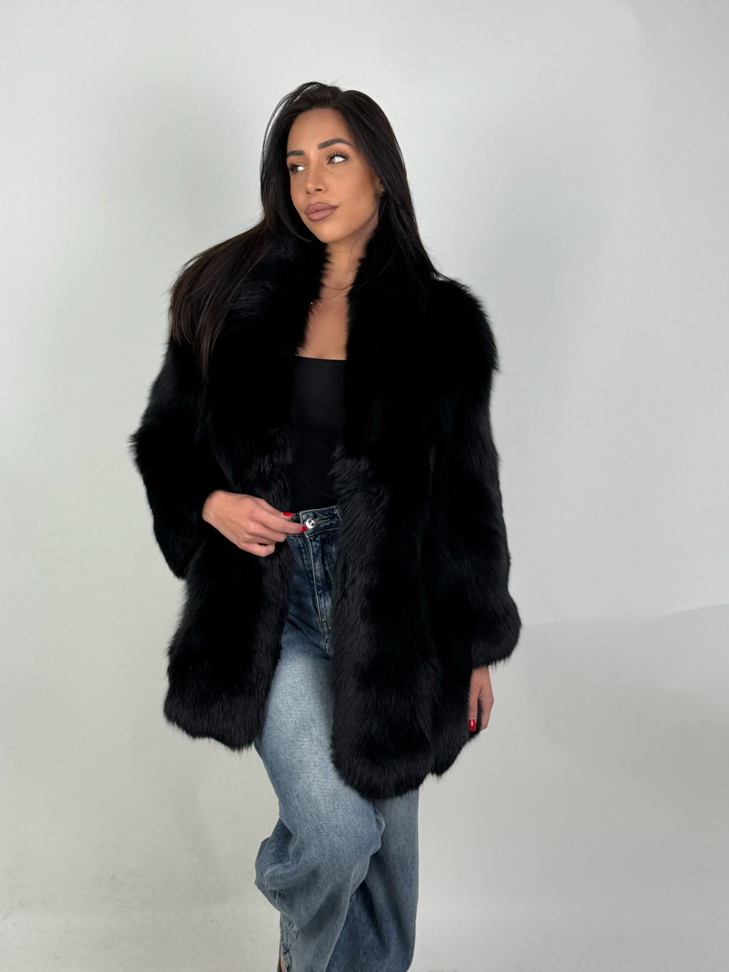 Mink Bomber Jacket