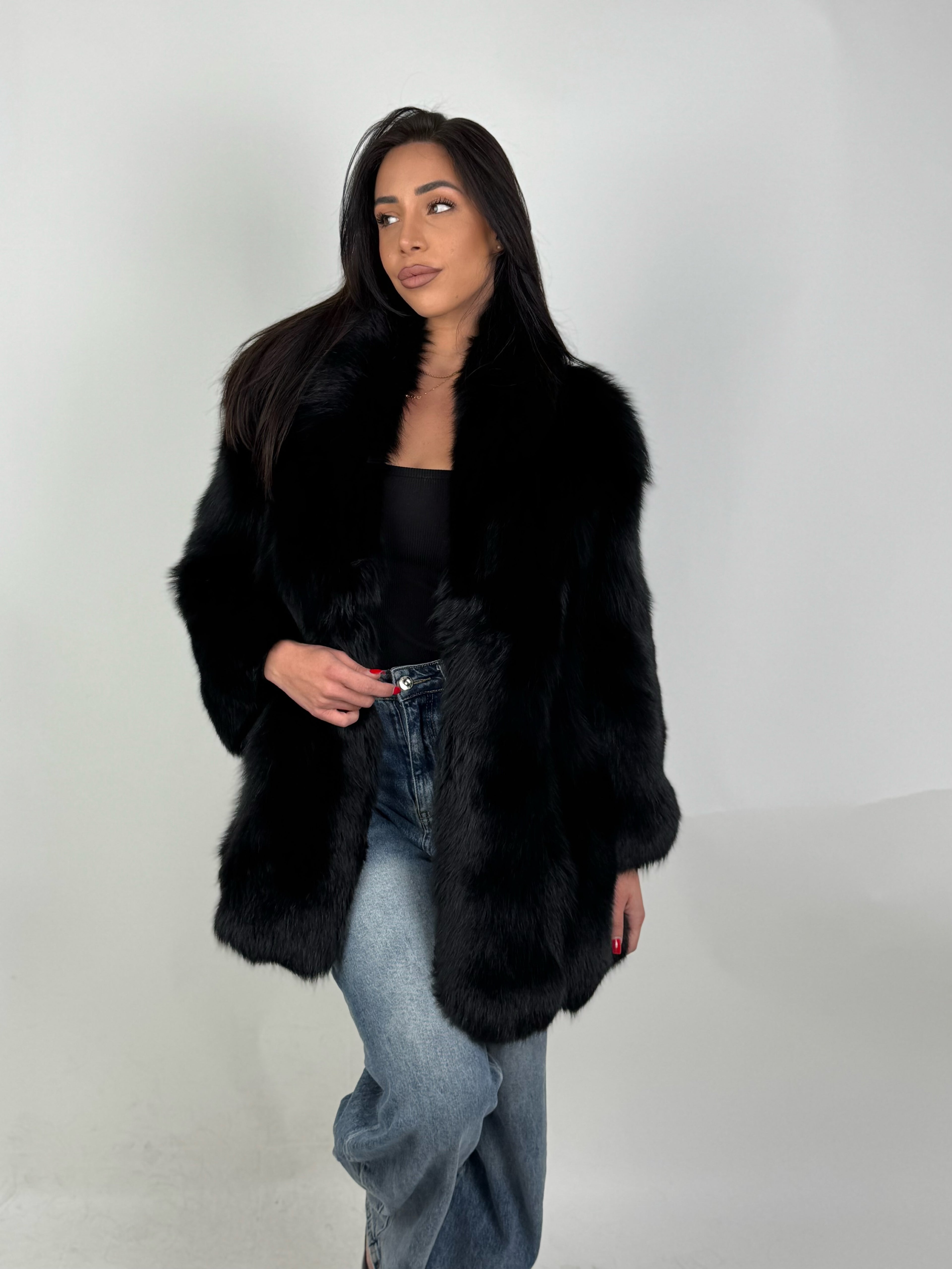 Mink Bomber Jacket