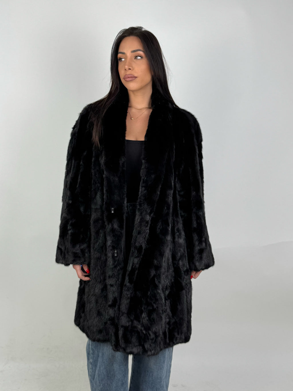 Cappotto in visone N634