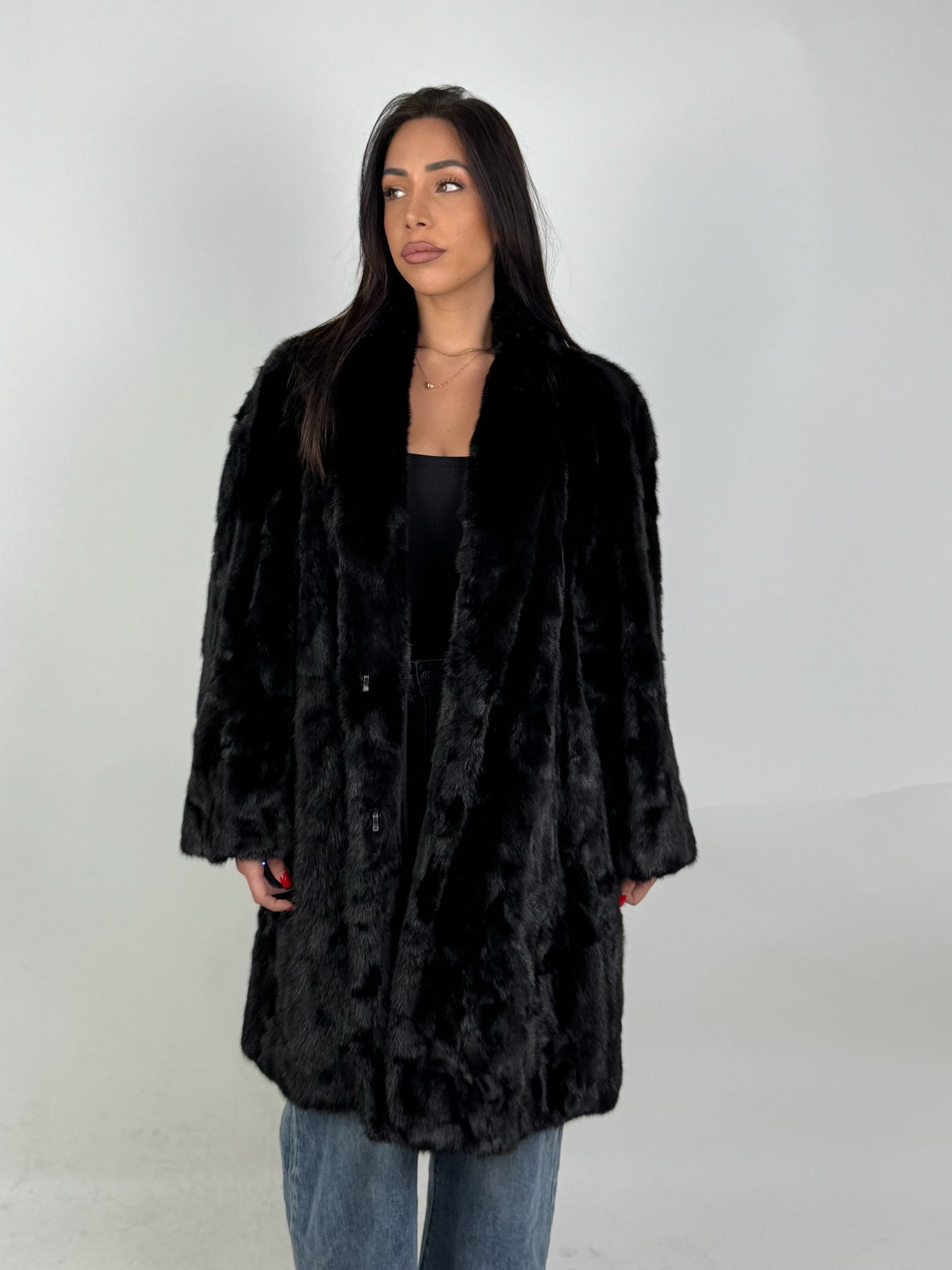 Cappotto in visone N634