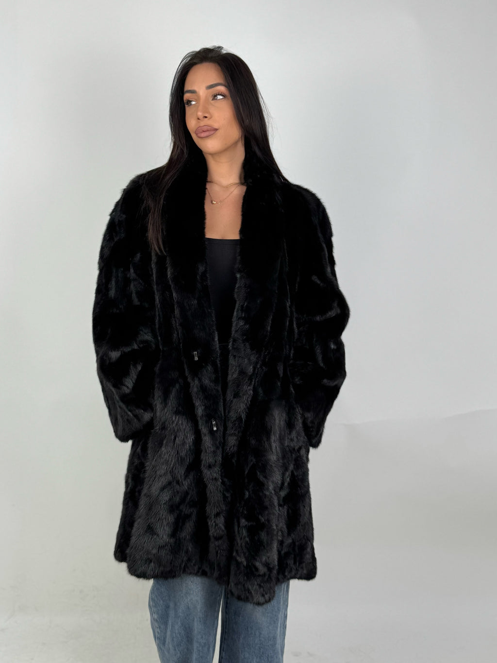 Cappotto in visone N634