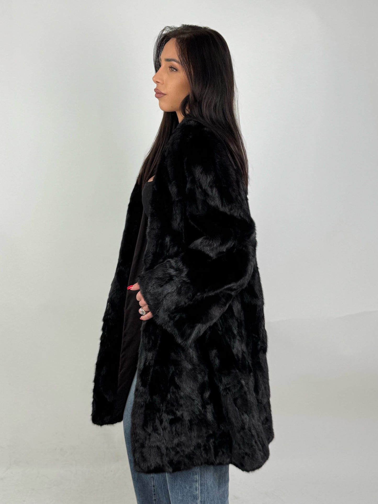 Cappotto in visone N634
