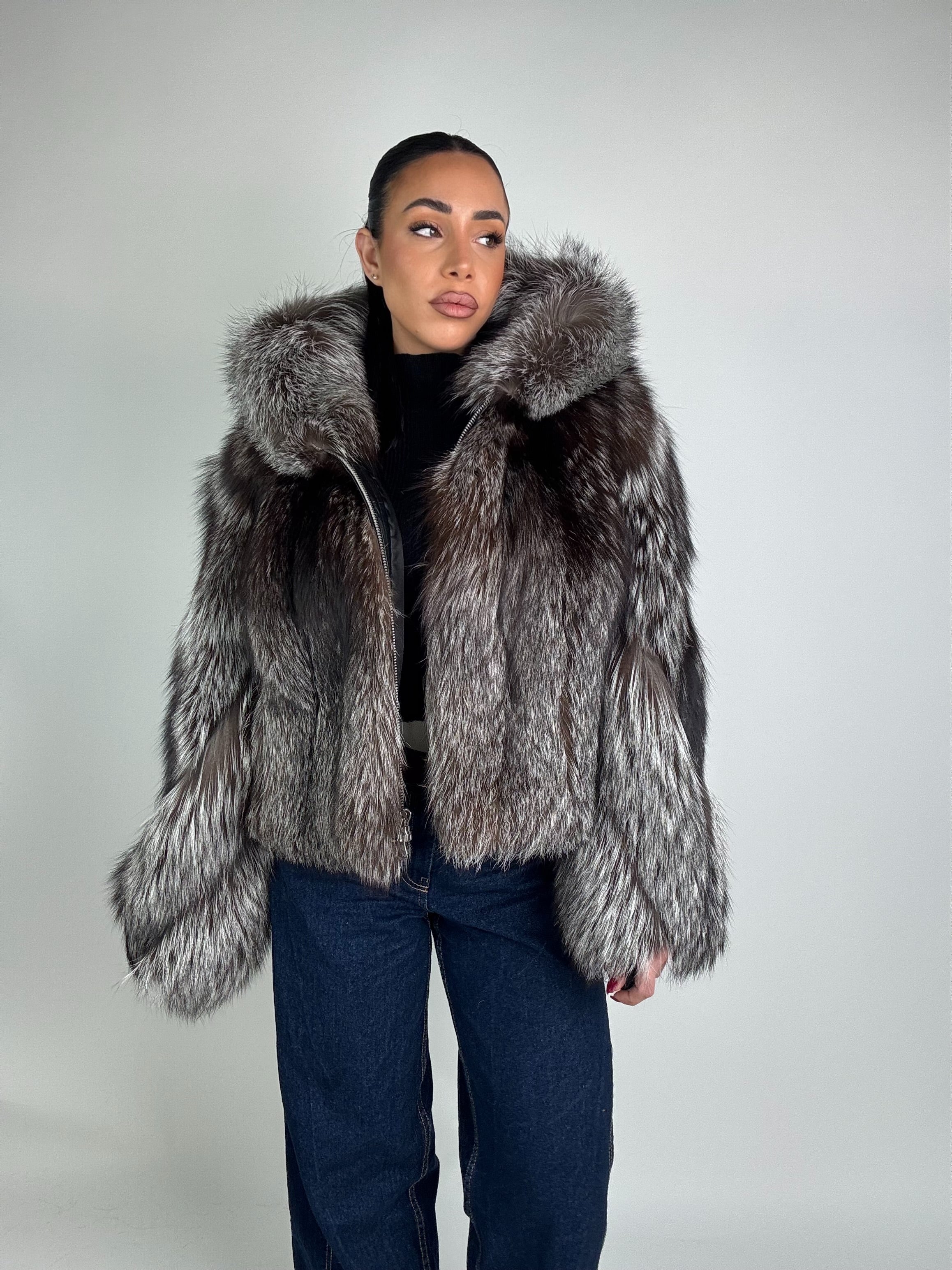 Mink Bomber Jacket