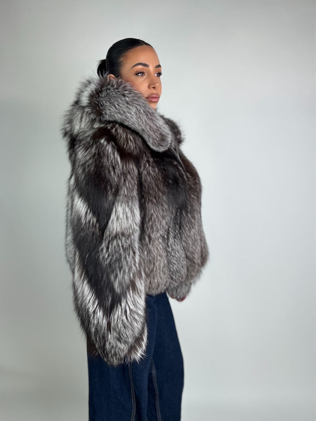 Mink Bomber Jacket