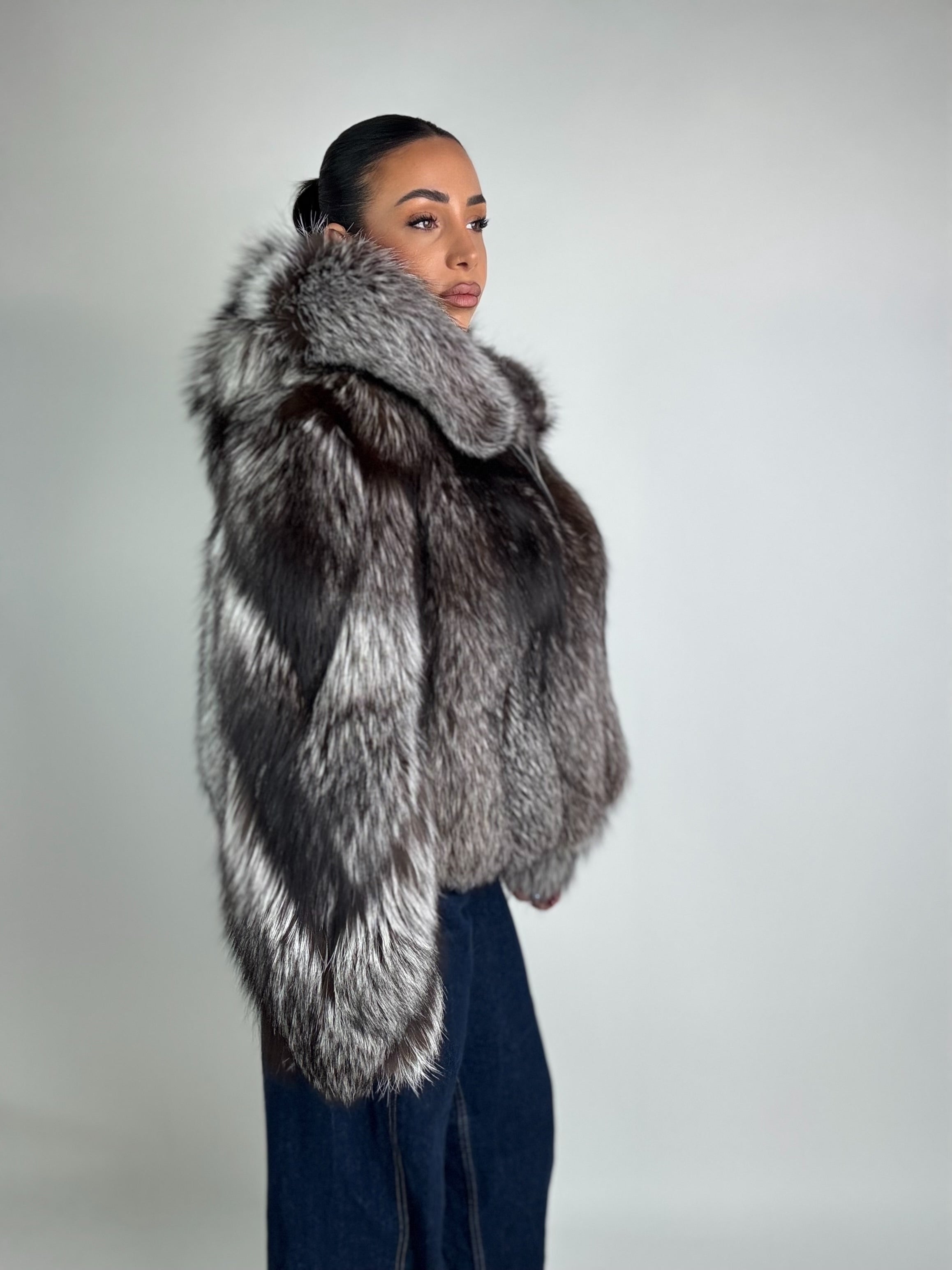 Mink Bomber Jacket