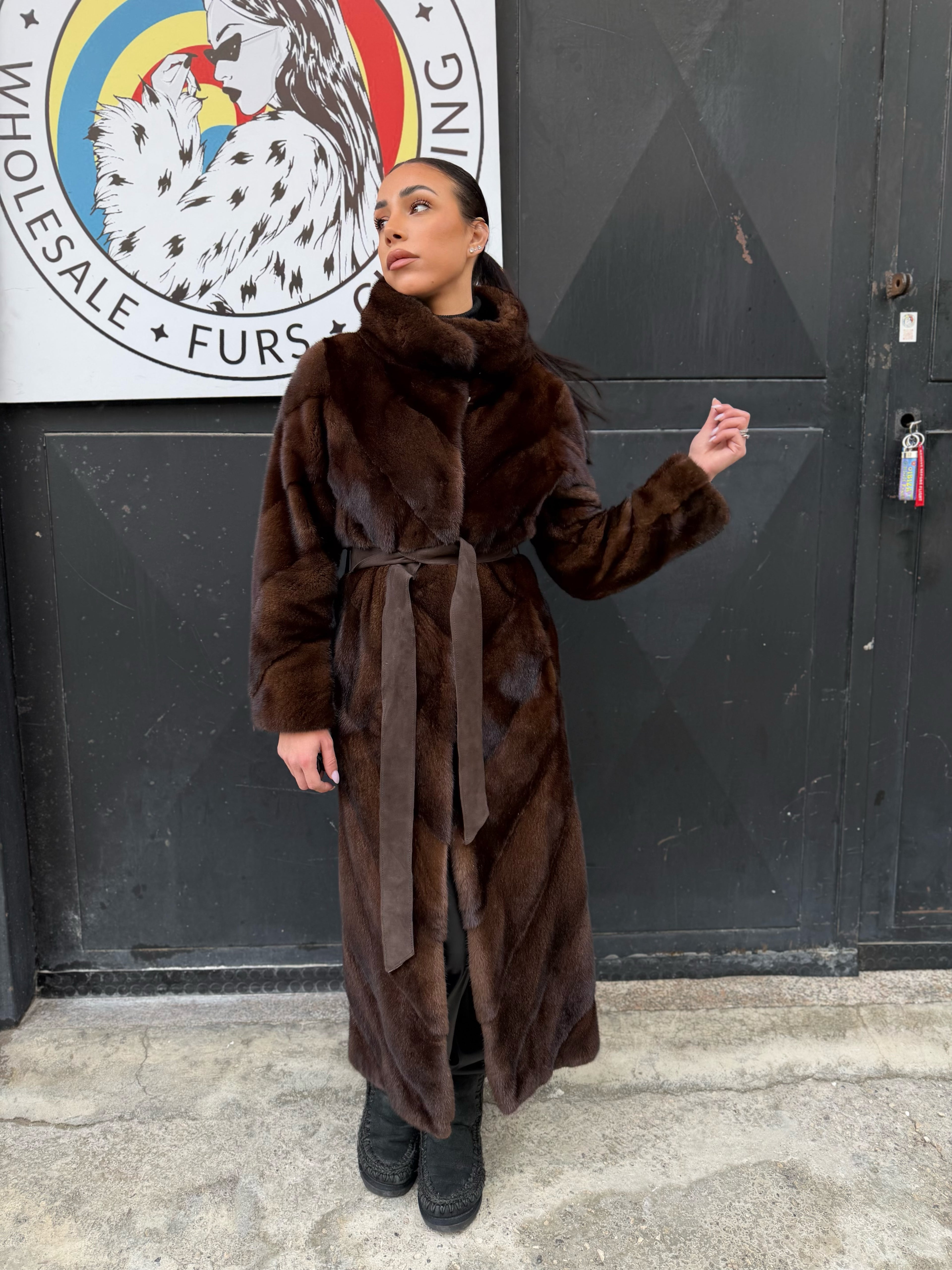 Mink Bomber Jacket
