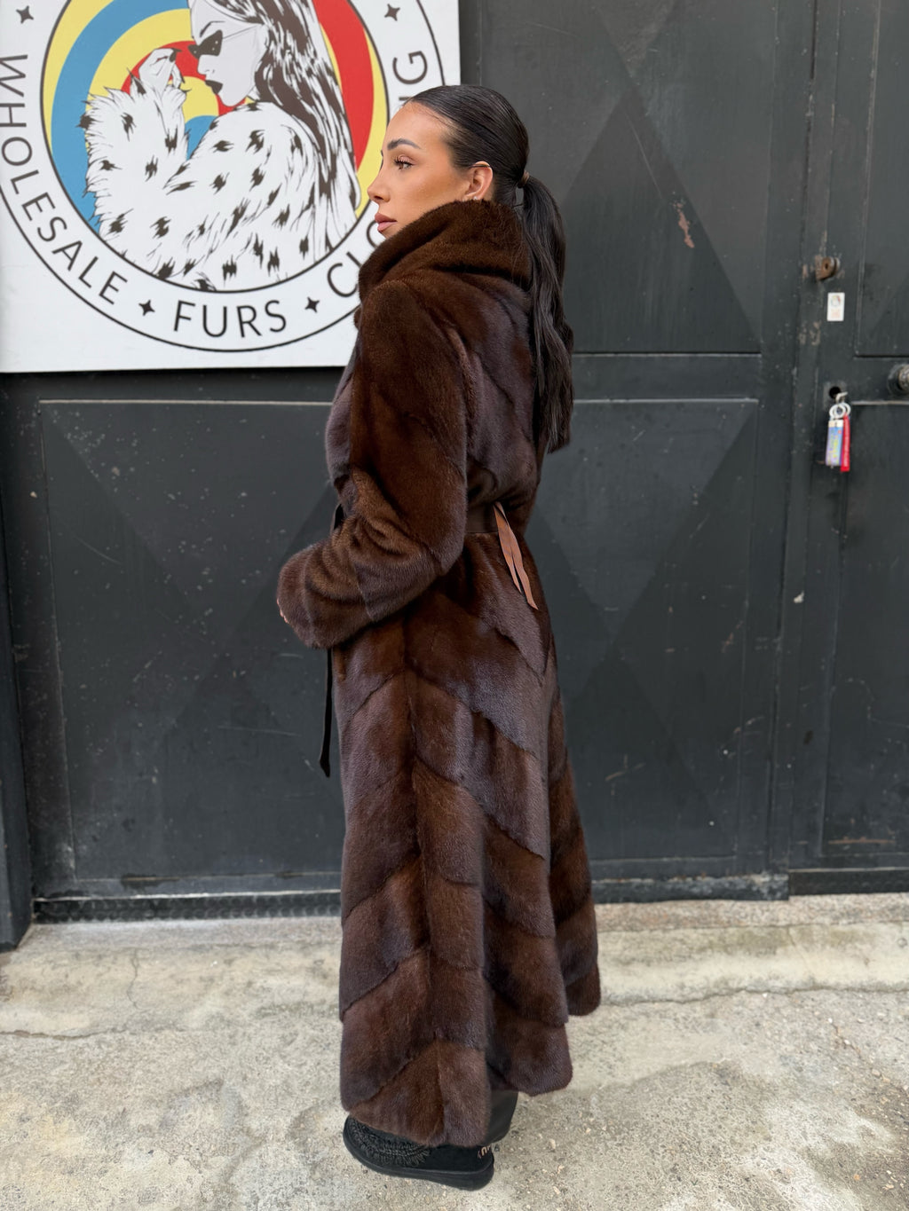 Mink Bomber Jacket