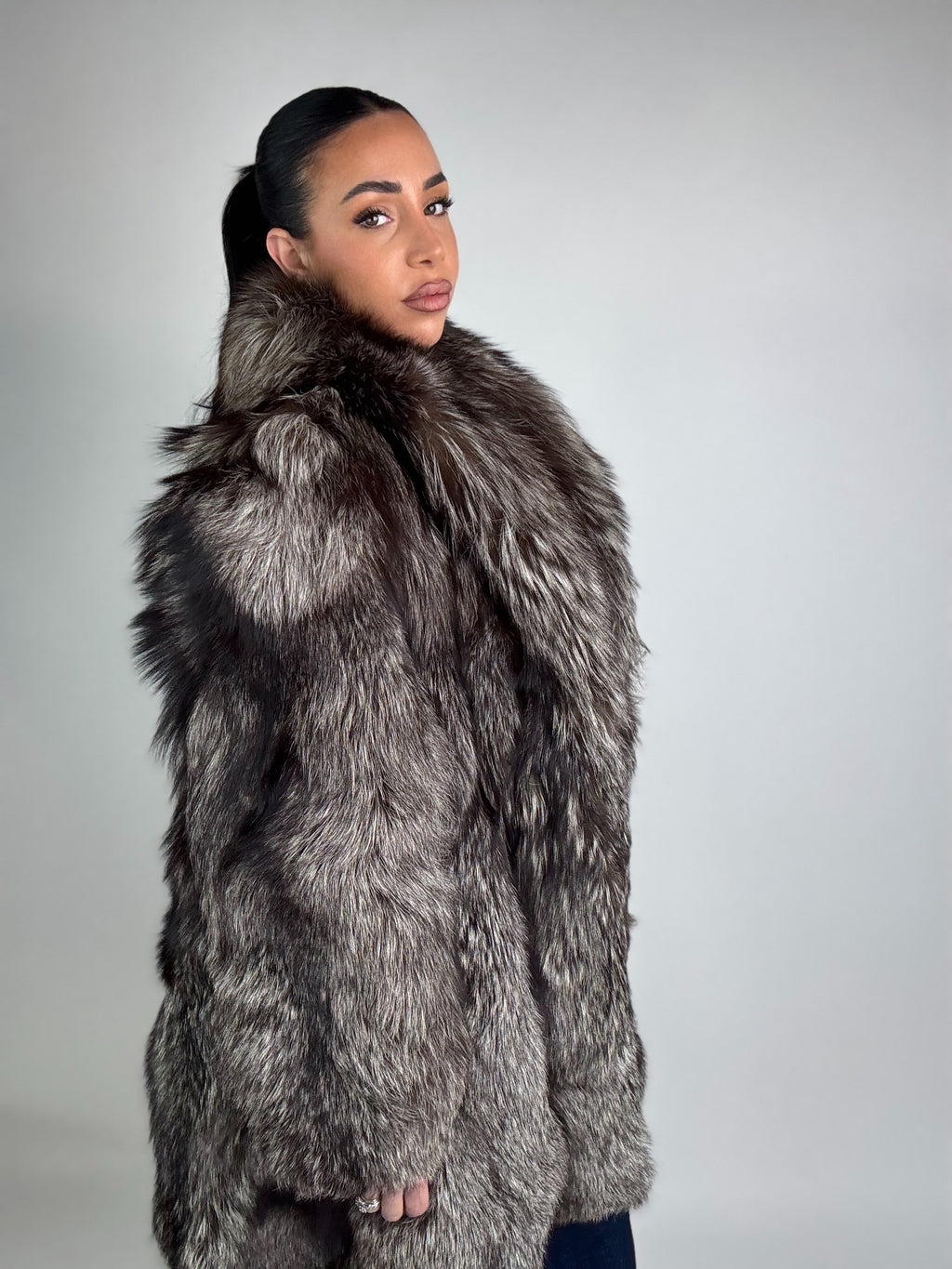 Mink Bomber Jacket