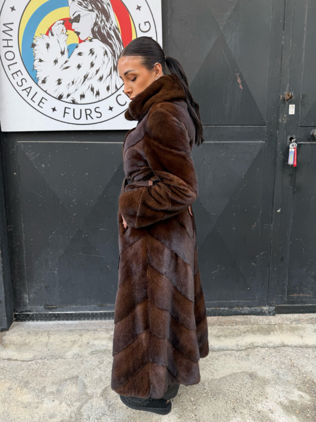 Mink Bomber Jacket