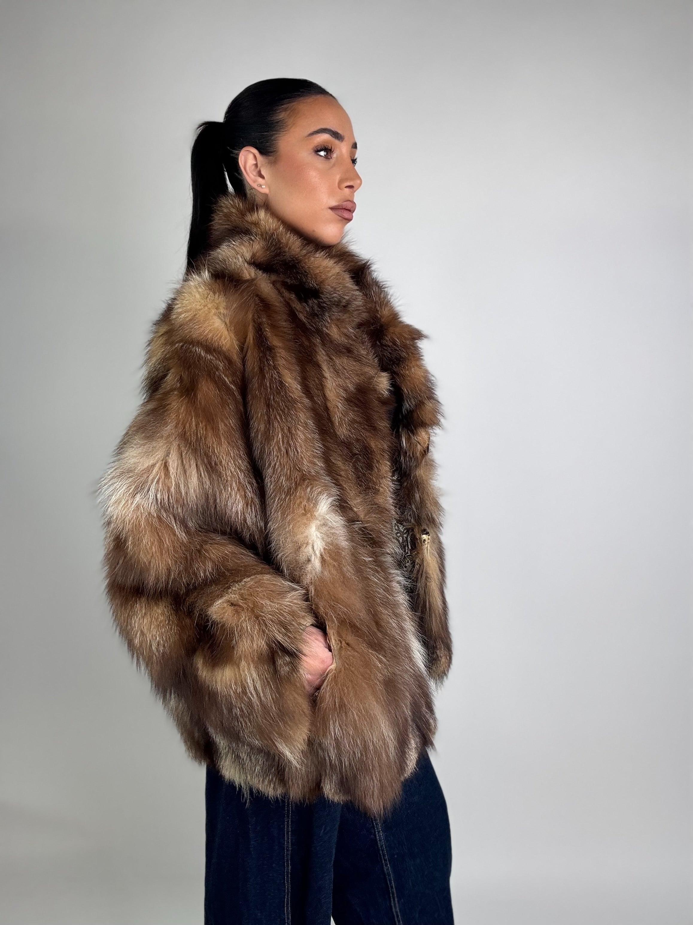 Mink Bomber Jacket