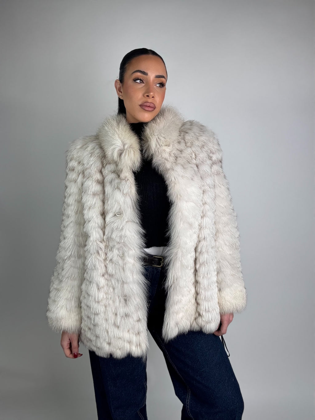 Mink Bomber Jacket