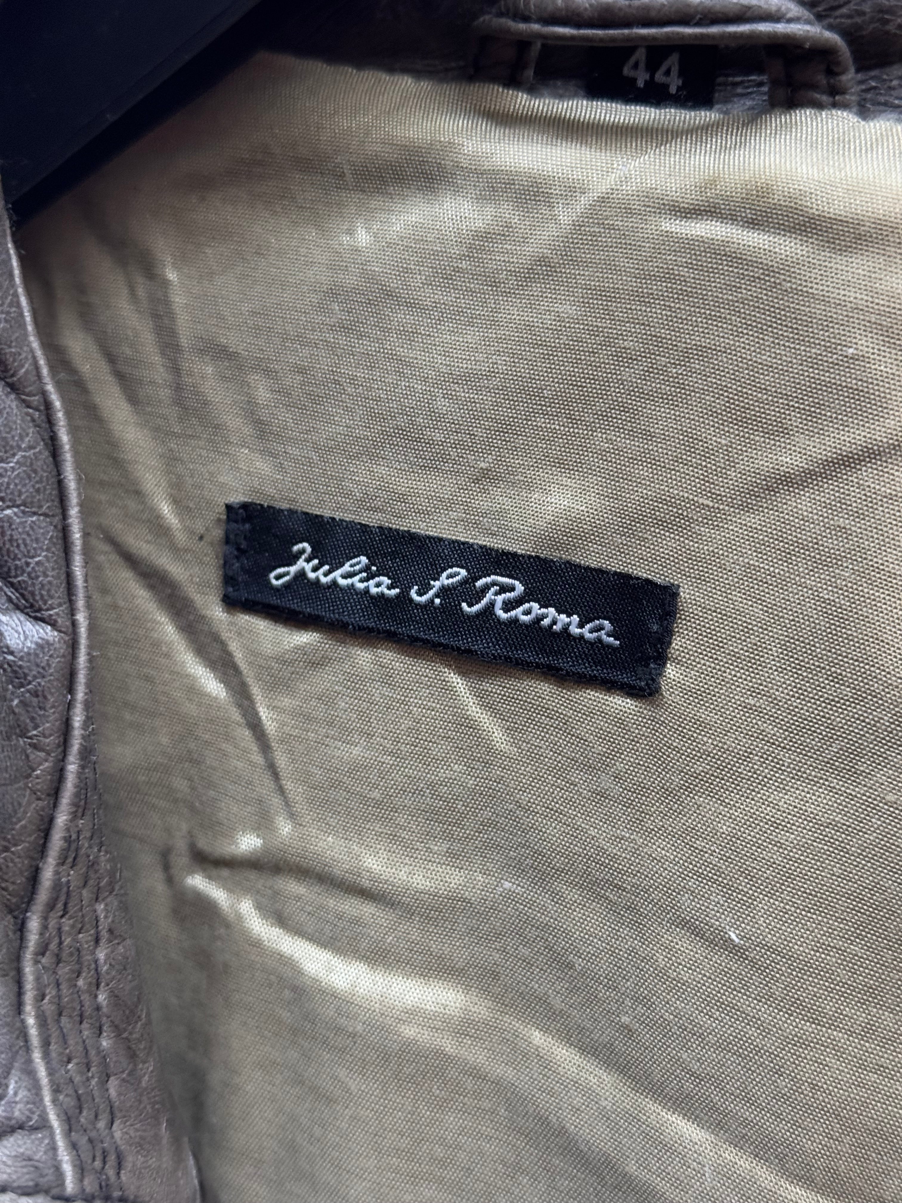 Trench in pelle