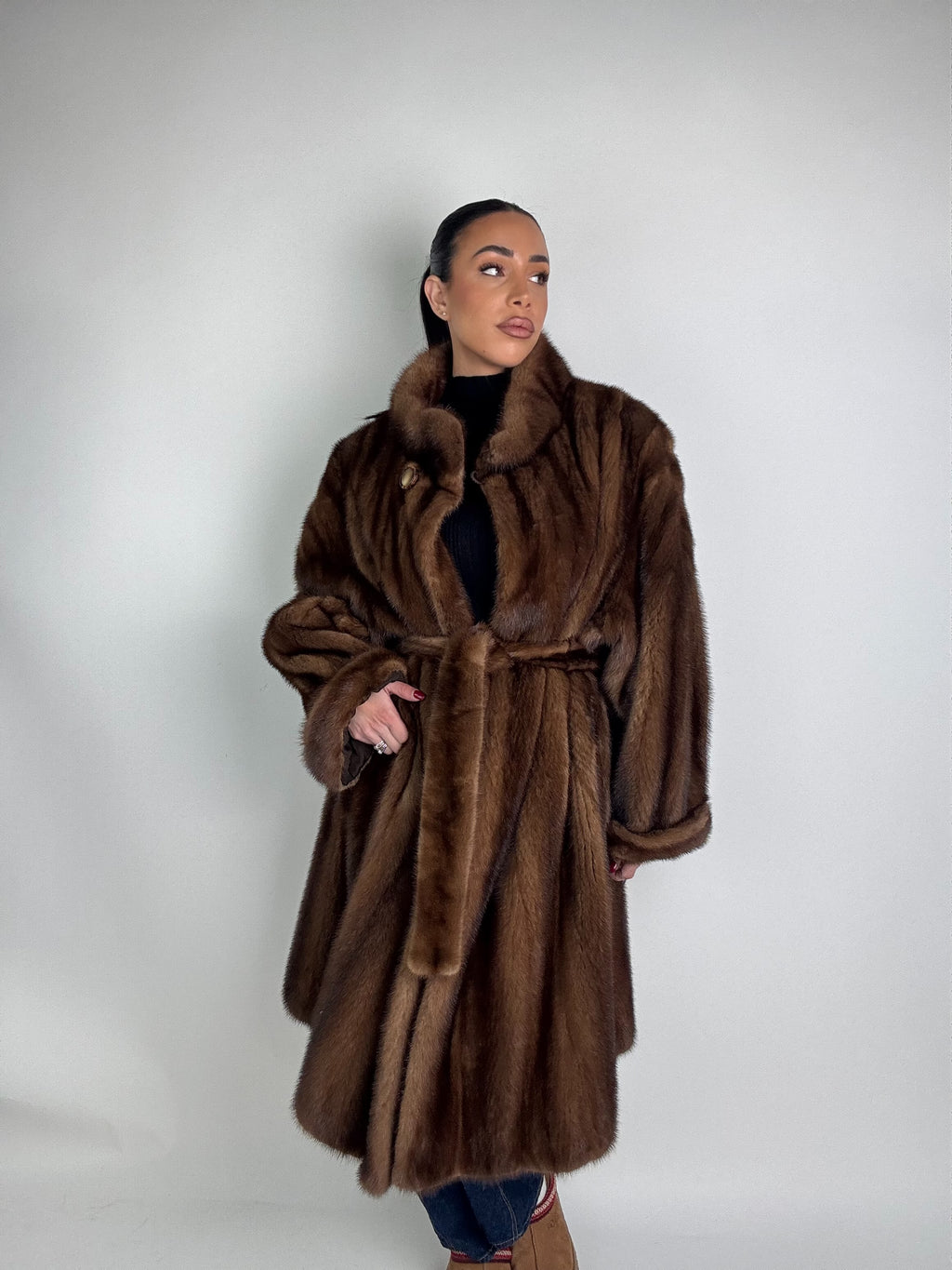 Cappotto in visone N540