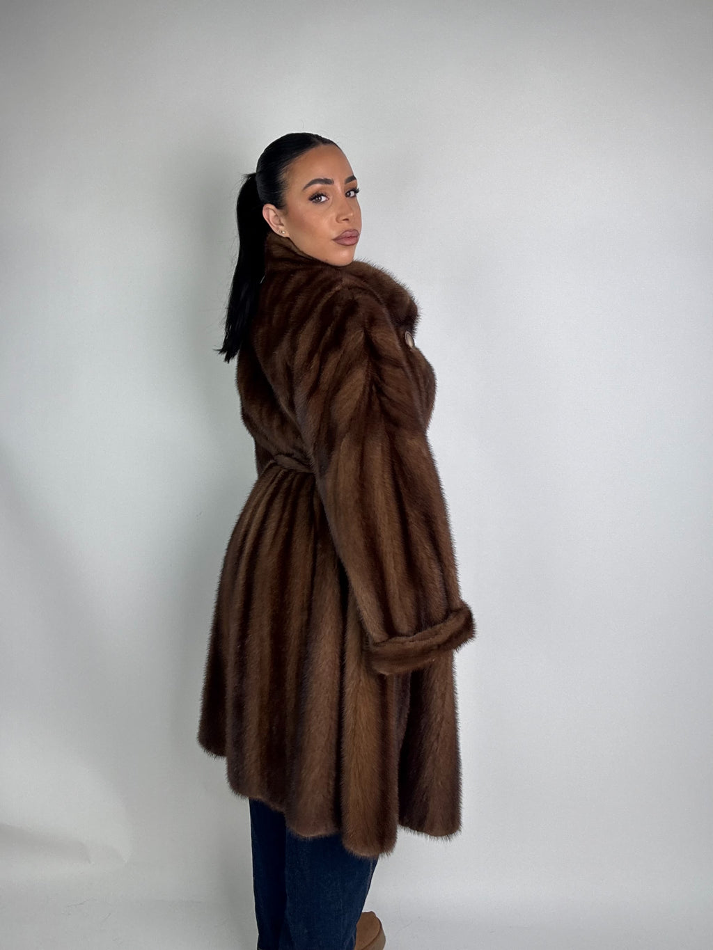 Cappotto in visone N540