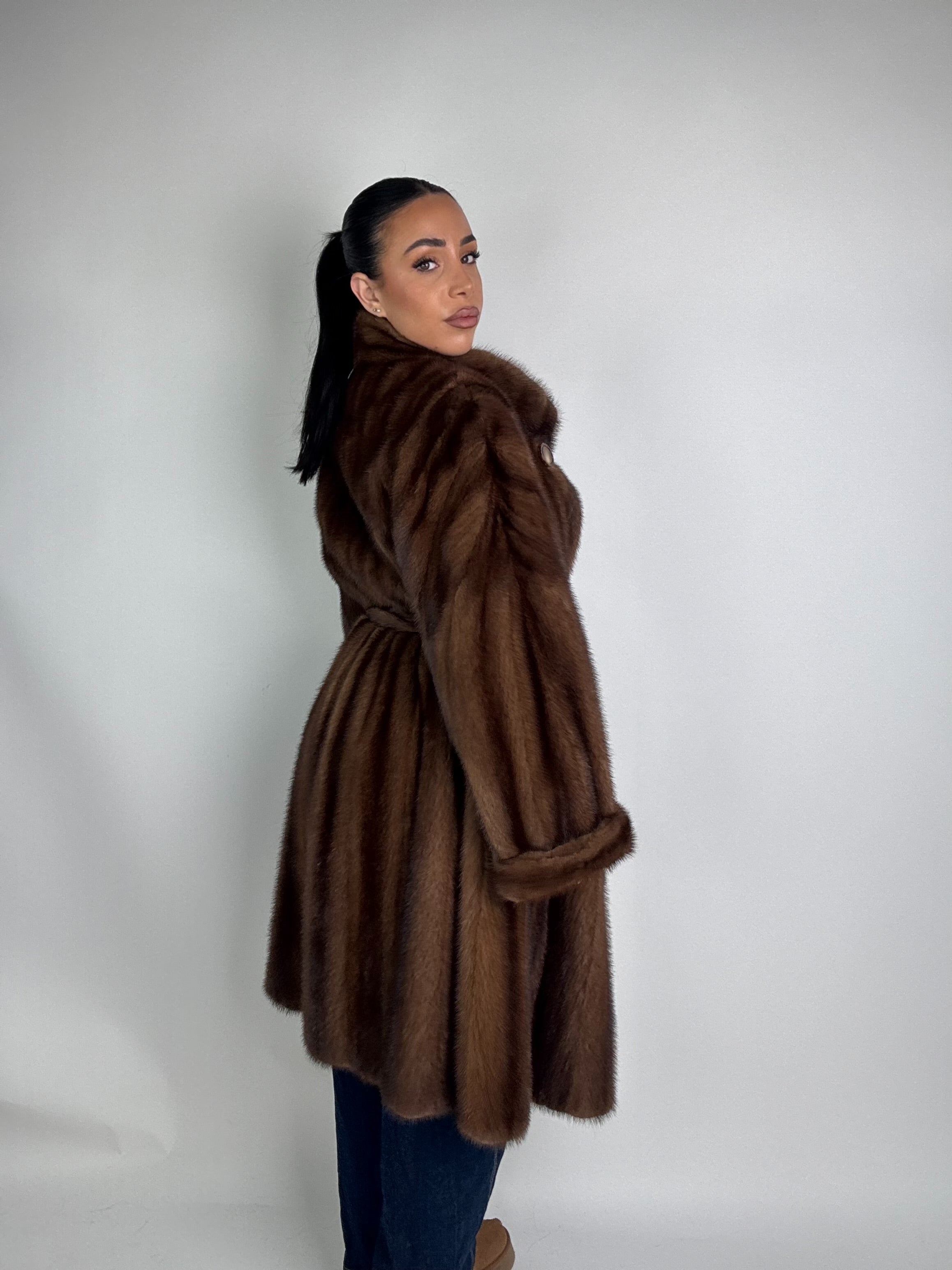 Cappotto in visone N540