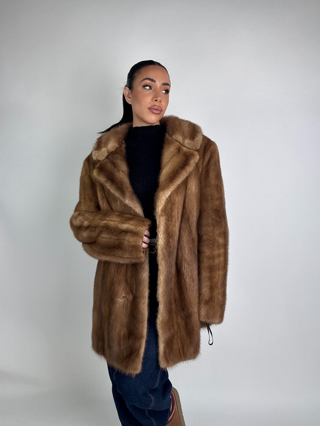 Cappotto in visone N542