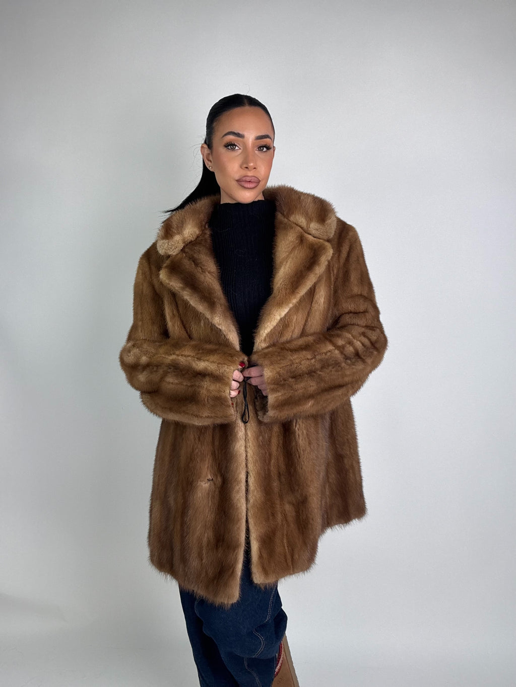 Cappotto in visone N542